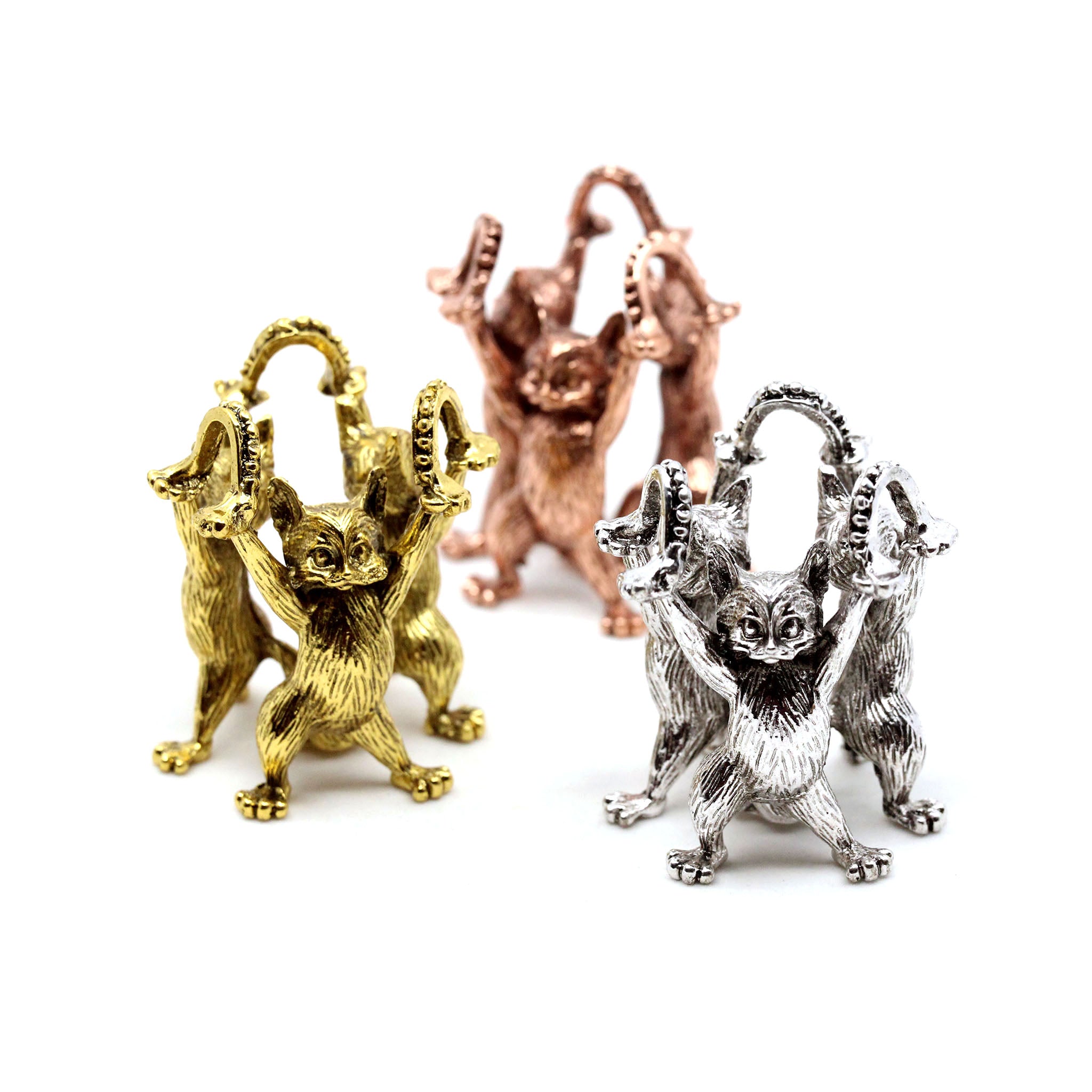 Cat Trio Standing Sphere Stand