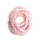 Rose Quartz Bracelet 6mm - 10 Pcs