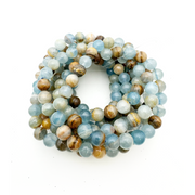 Blue Onyx Bracelet 7-8mm - 10 Pcs