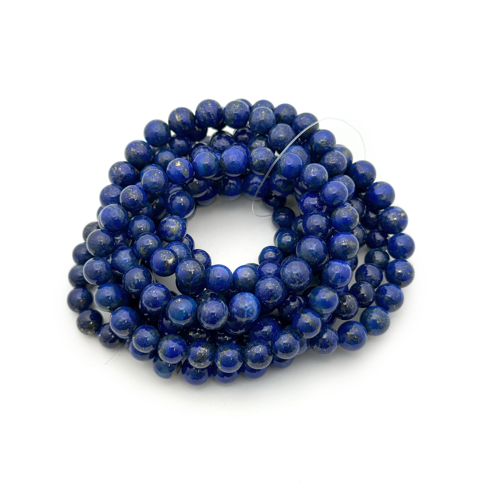 Lapis Bracelet 7-8mm - 10 Pcs