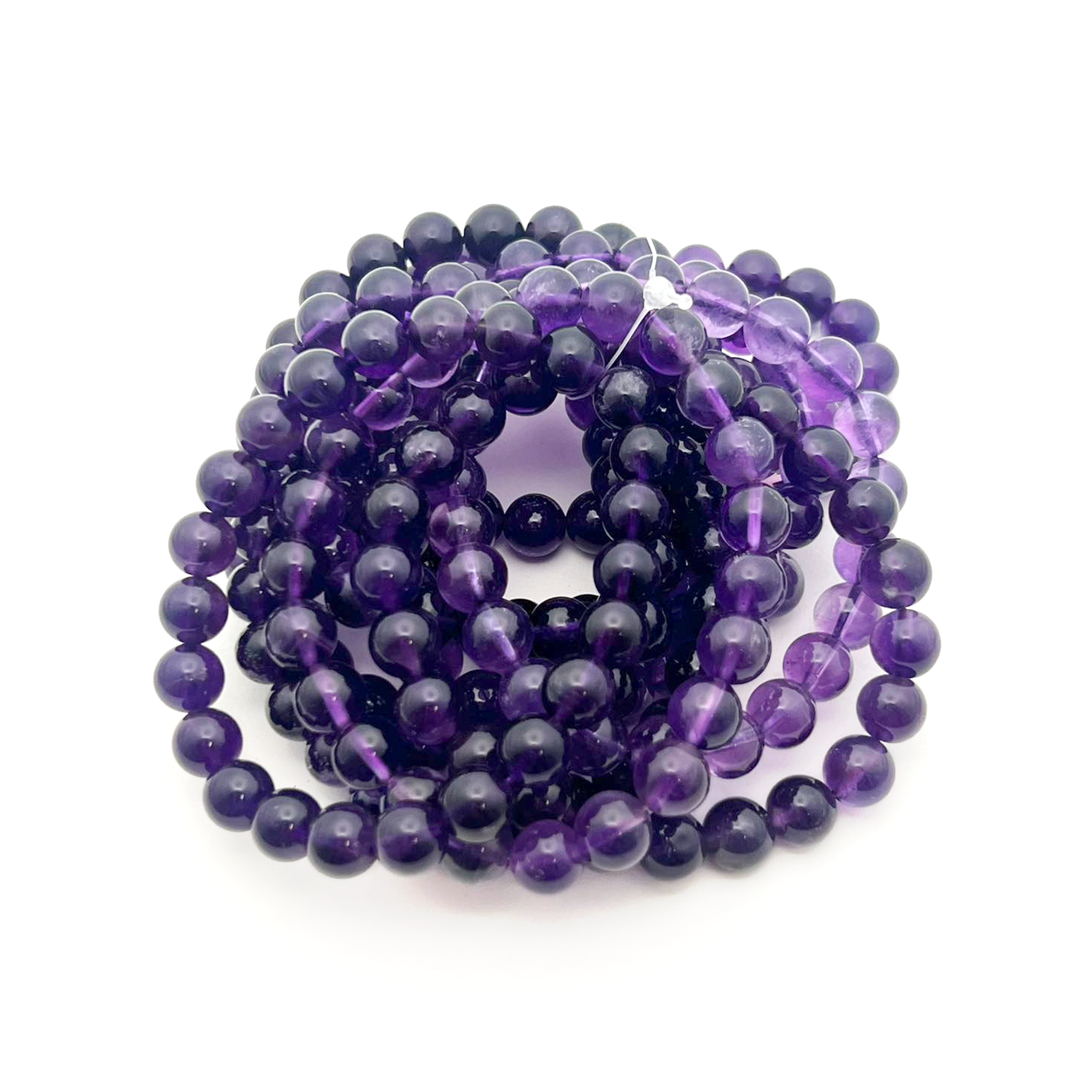 Amethyst Bracelet (A-Grade) 8mm - 10 Pcs