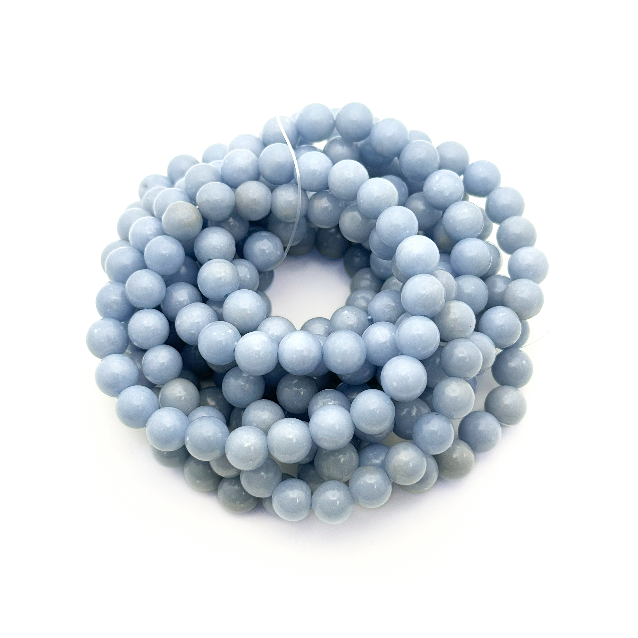 Angelite Bracelet 8mm - 10 Pcs