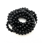 Black Tourmaline Bracelet (A-Grade) 8mm - 10 Pcs