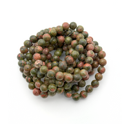 Unakite Bracelet 8mm - 10 Pcs