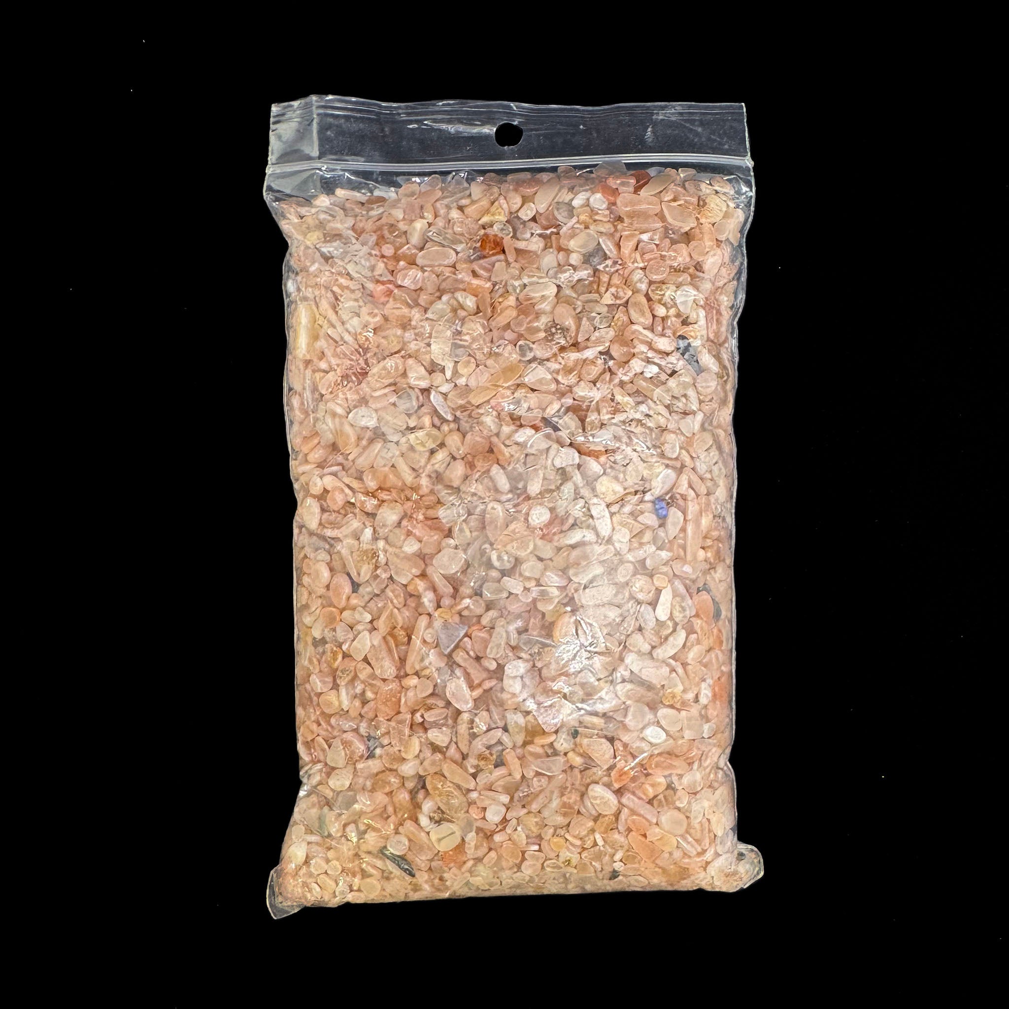 Peach Moonstone Mini Chips - 1 Pound