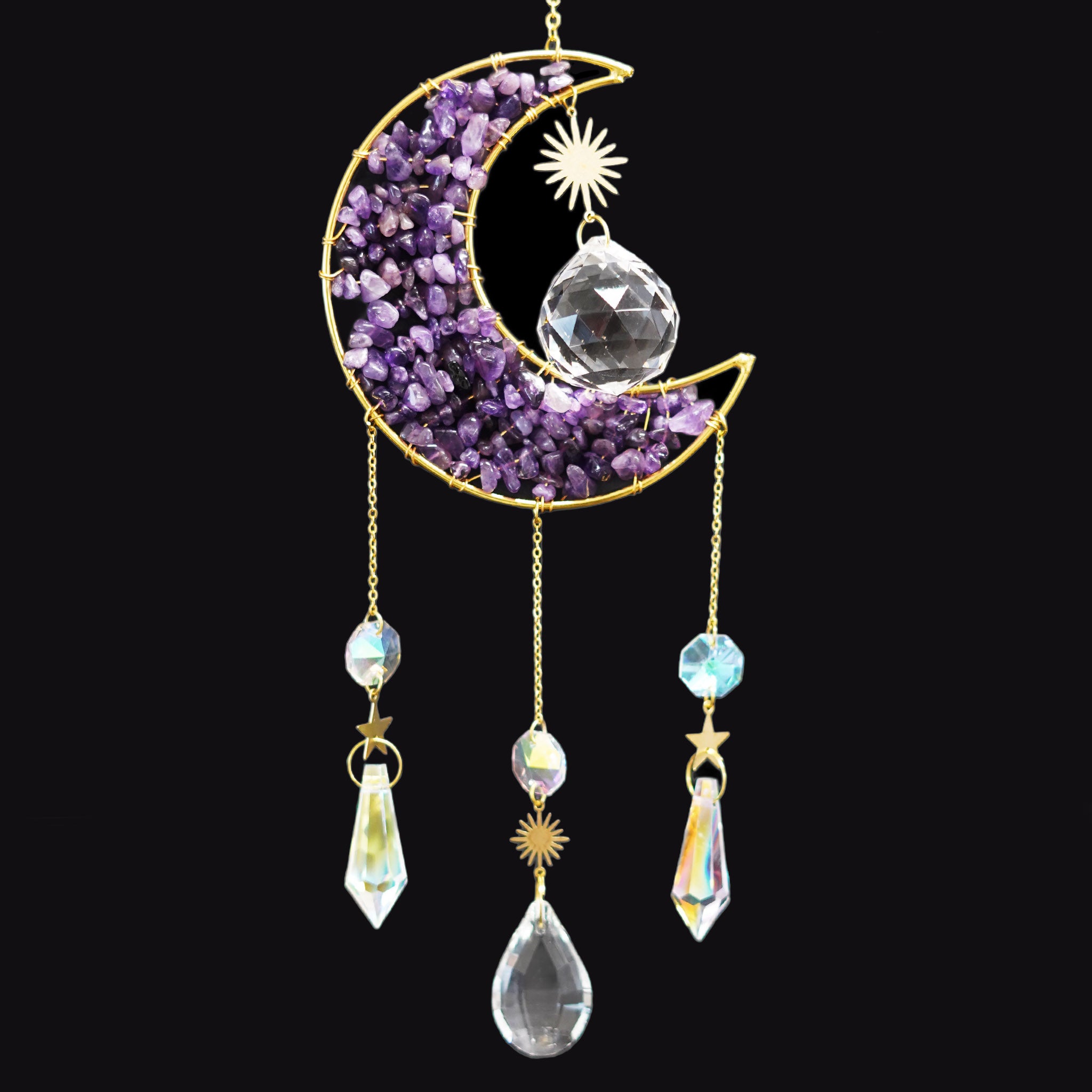 Suncatcher Moon - Amethyst