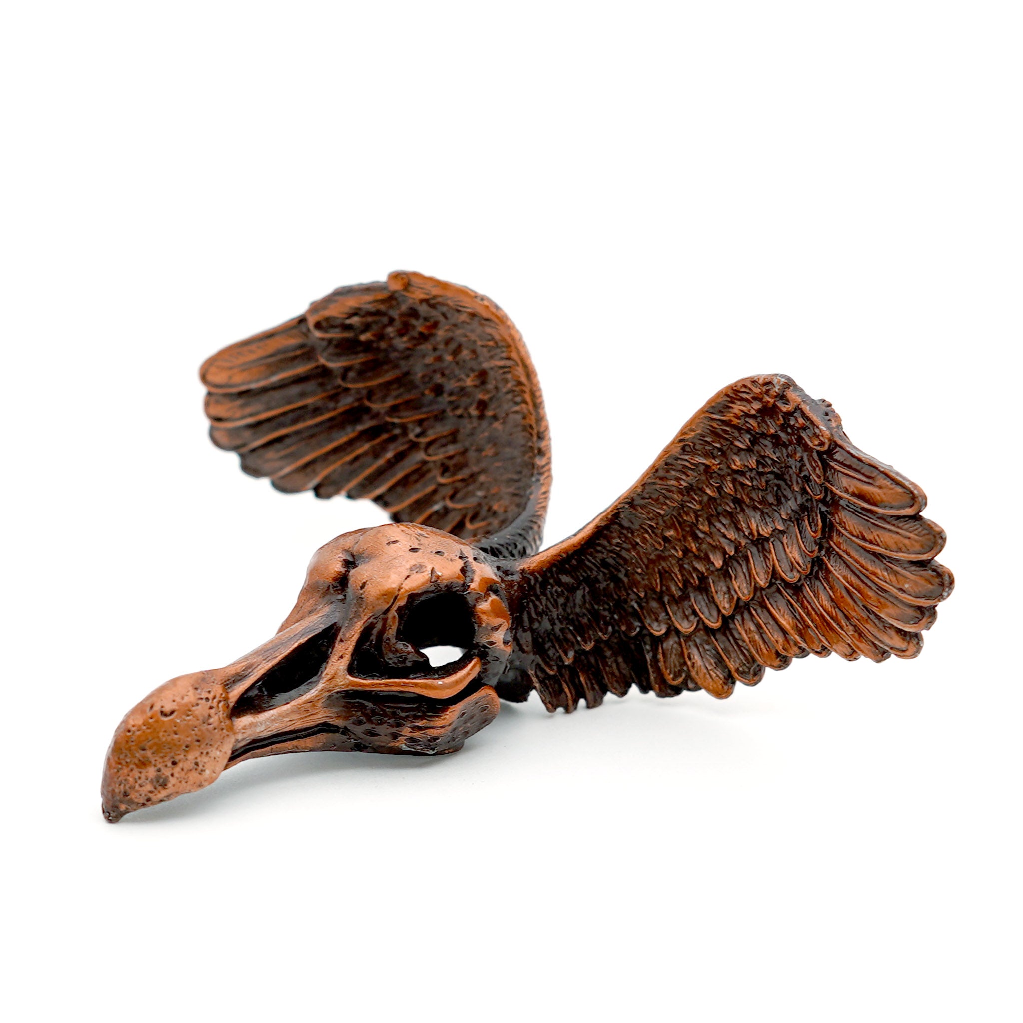 Bird Skull with Wings Sphere Stand