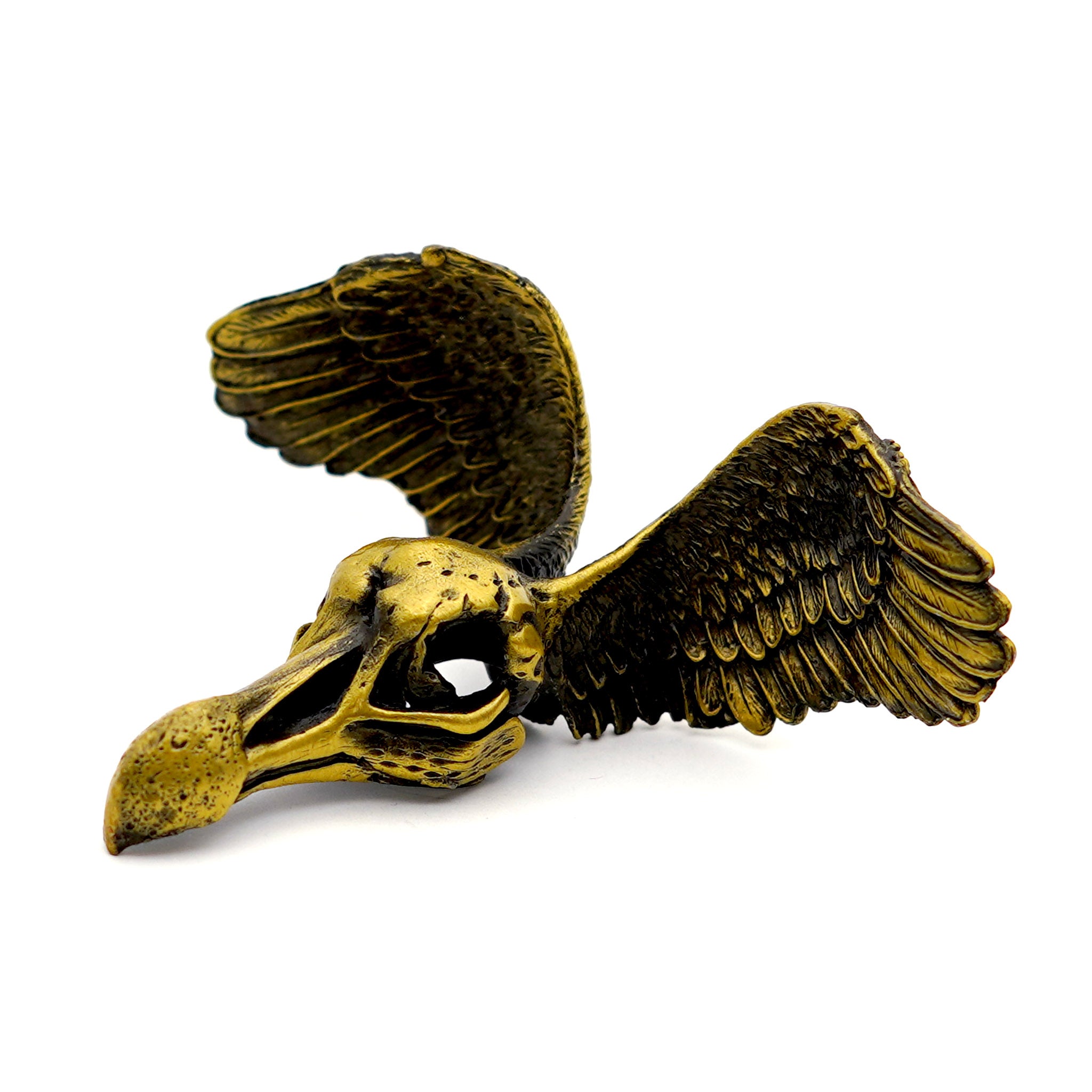 Bird Skull with Wings Sphere Stand