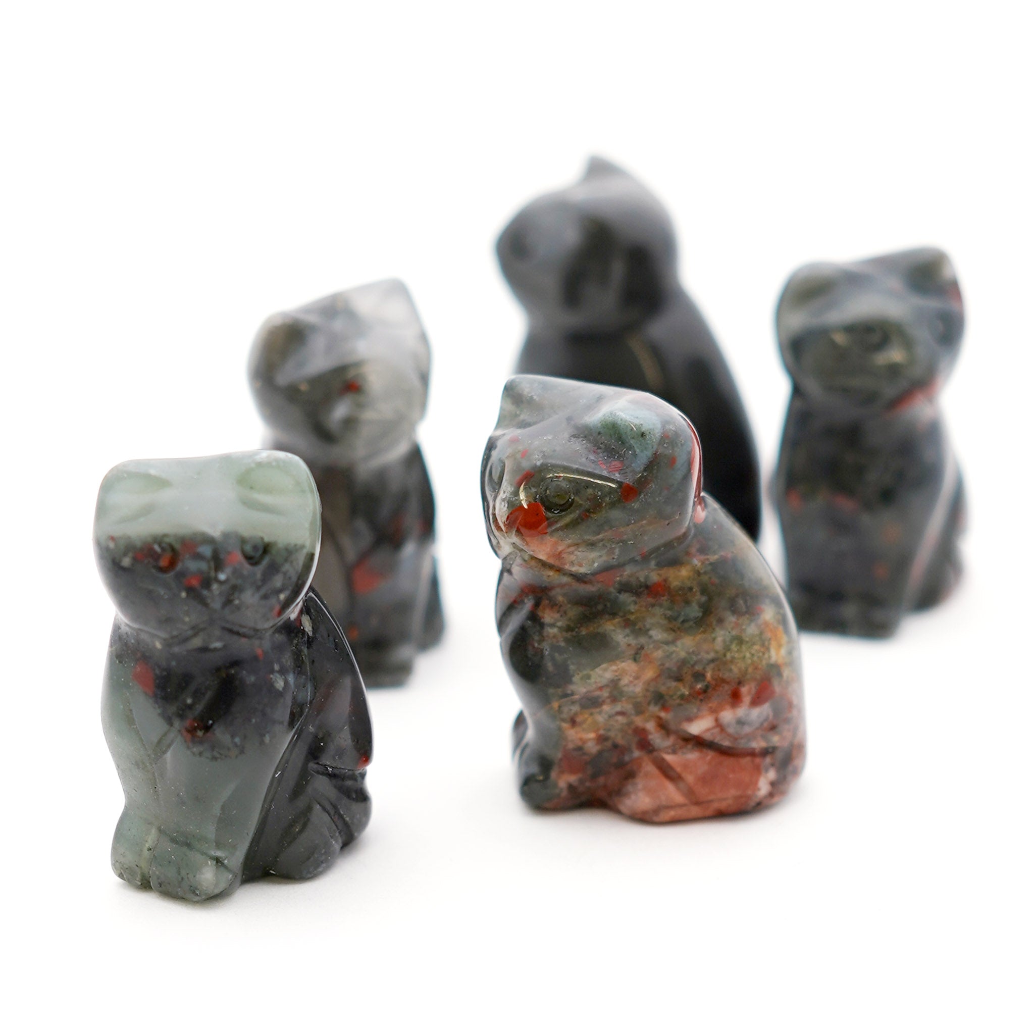 Cat Sitting 1.5 Inches - 5 Pcs