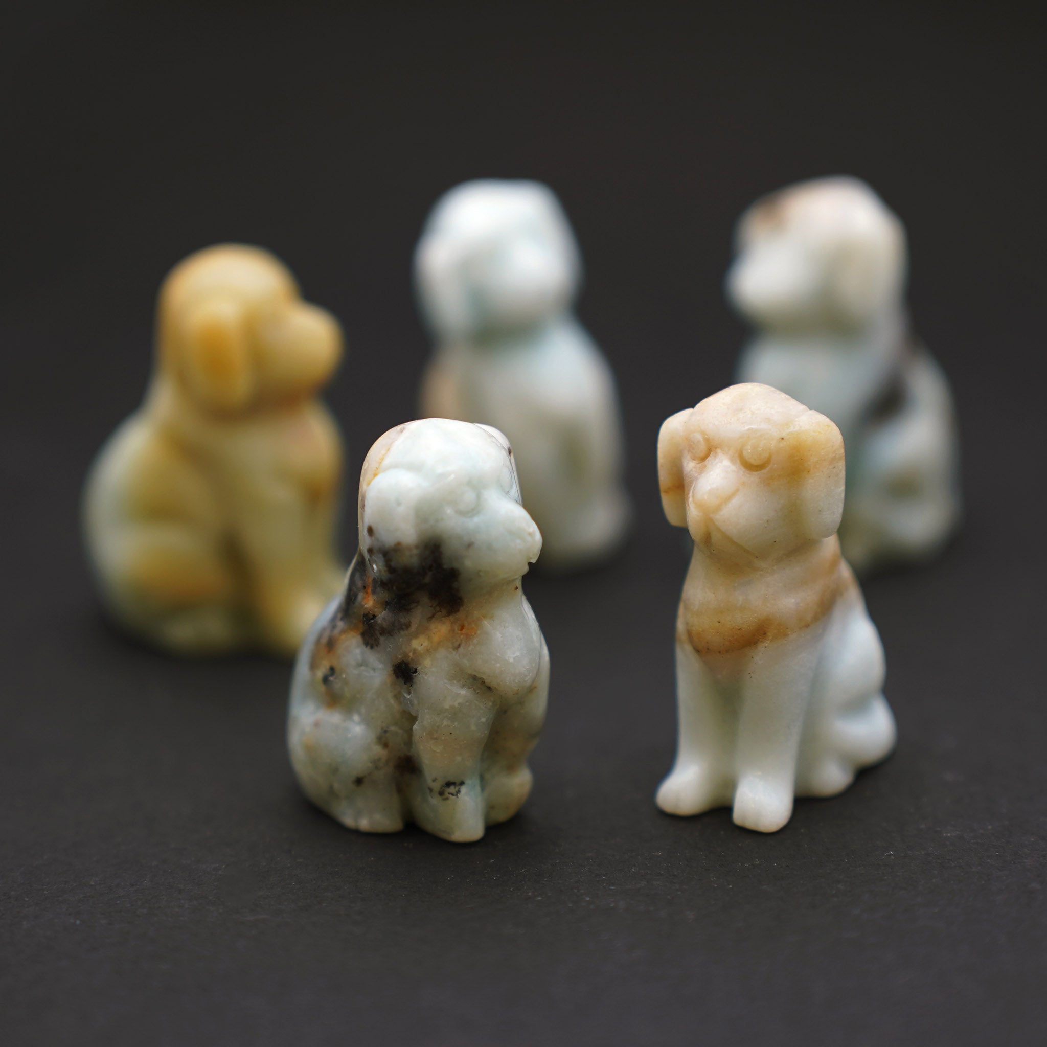 Dog Sitting 1.5 Inches - 5 Pcs