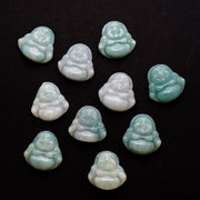 Small Buddha Jade Pendant - 10 Pcs