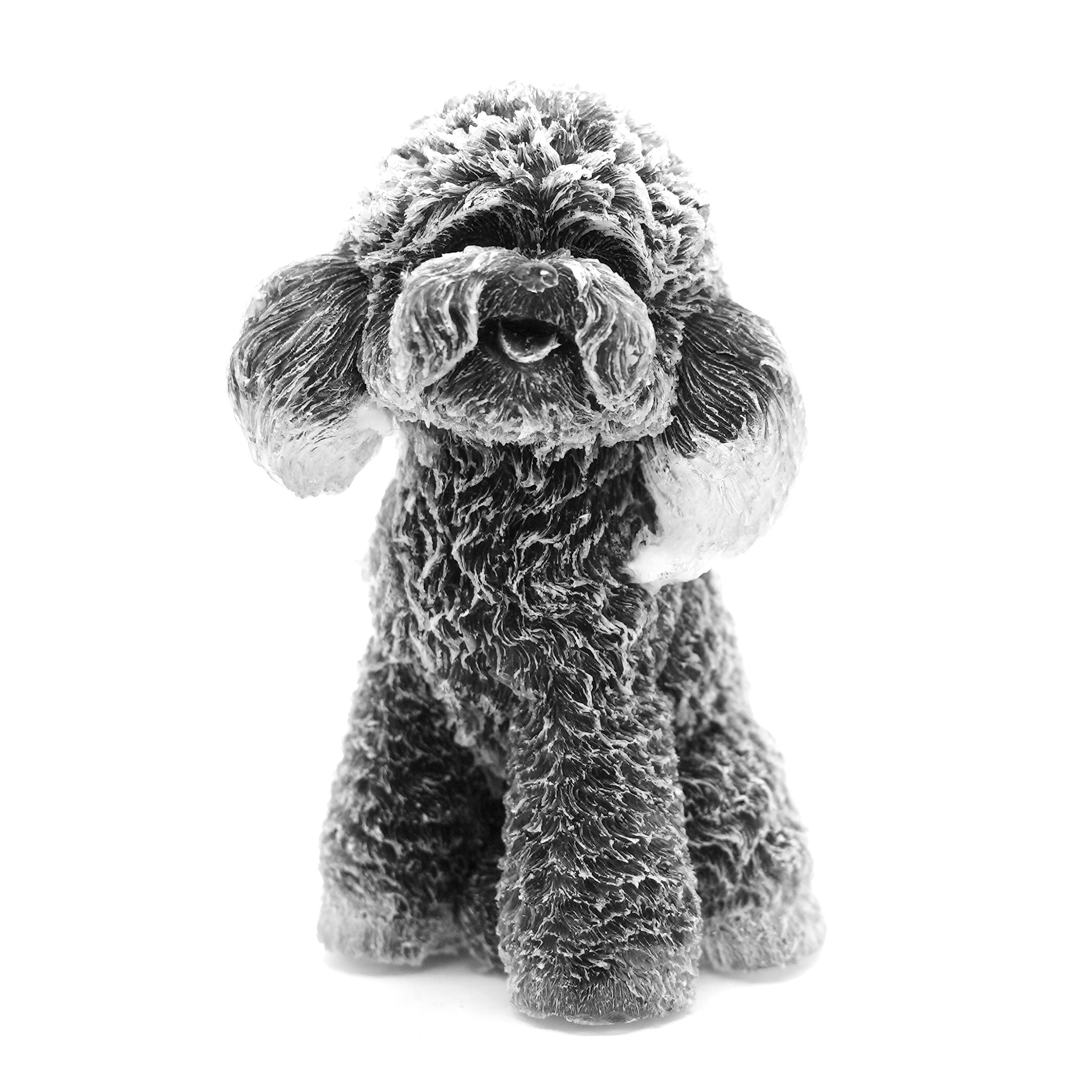 Crystal in Resin Poodle  4 Inches