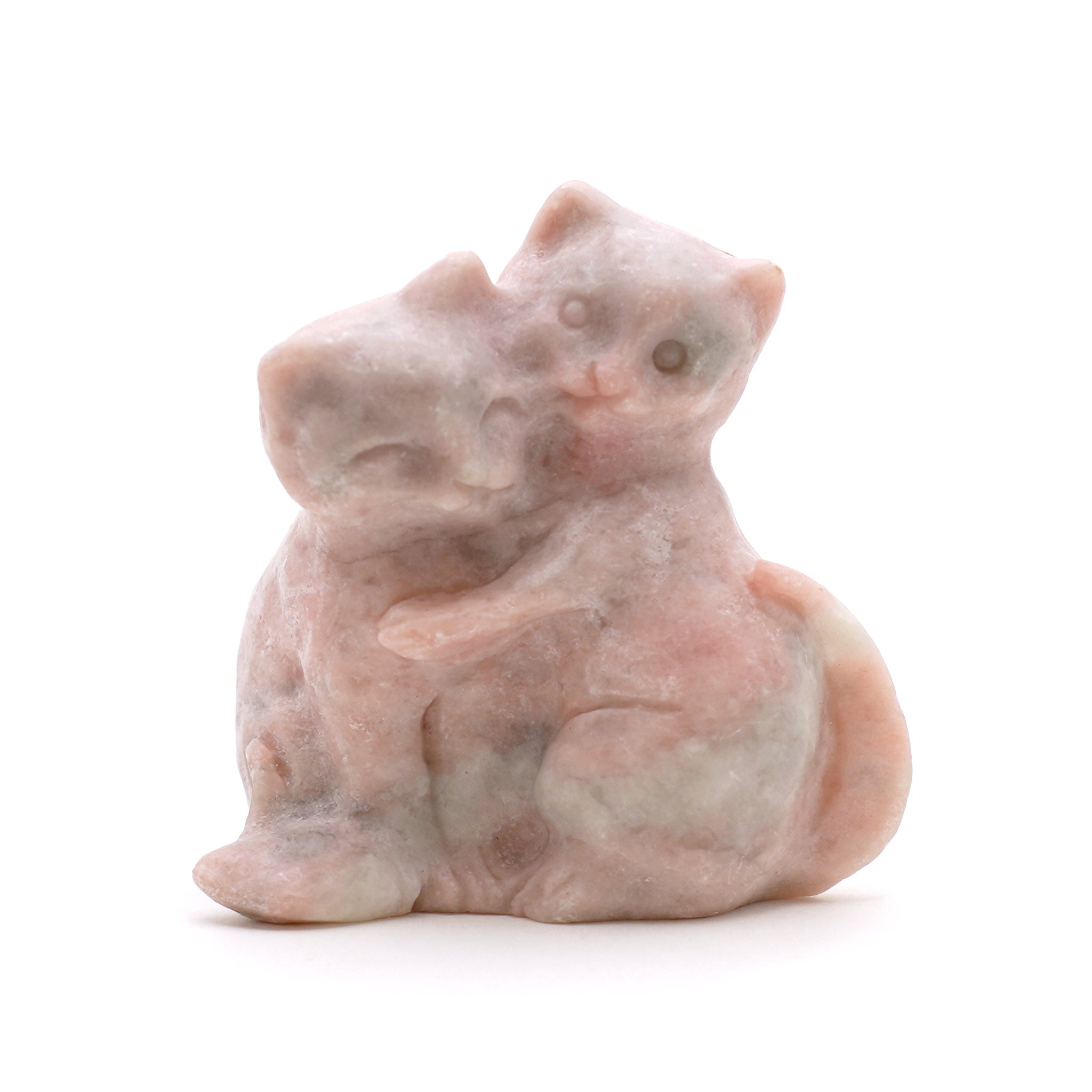 Two Cat Hugging 2.5 Inches