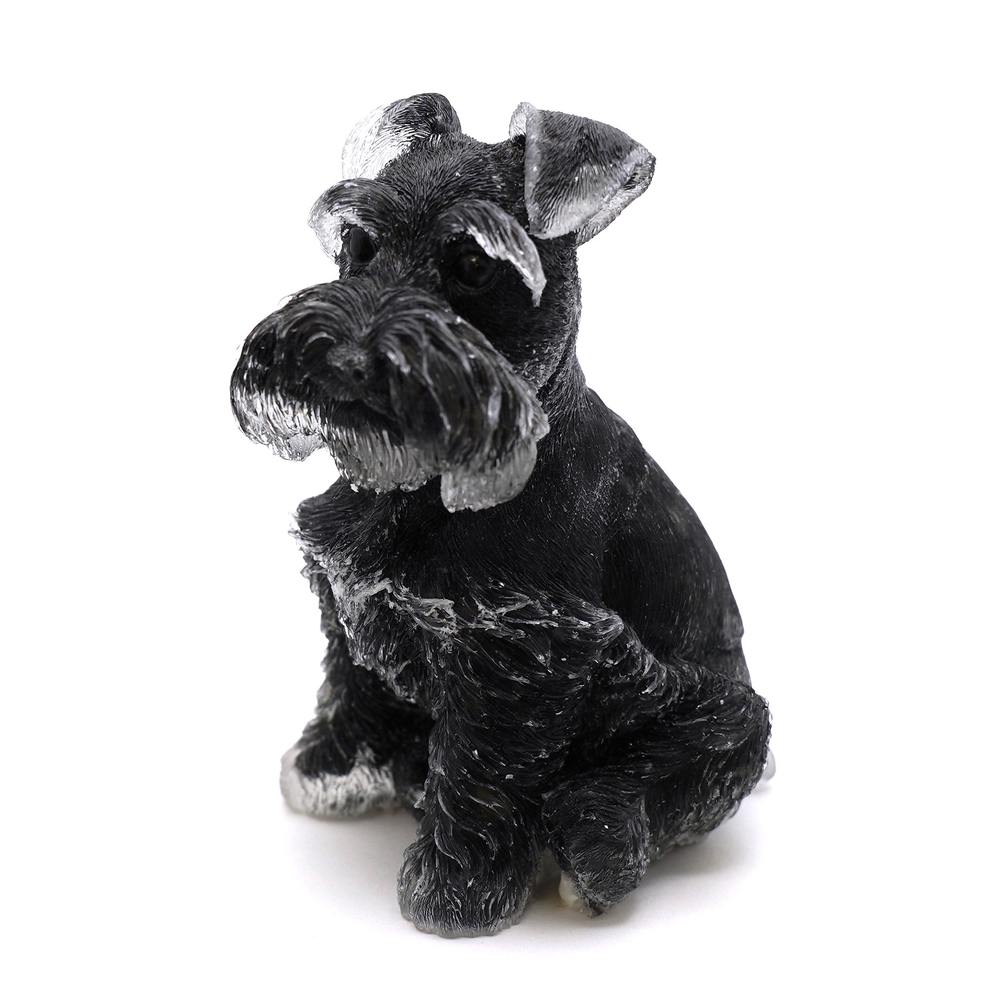 Crystal in Resin Schnauzer  4.5 Inches
