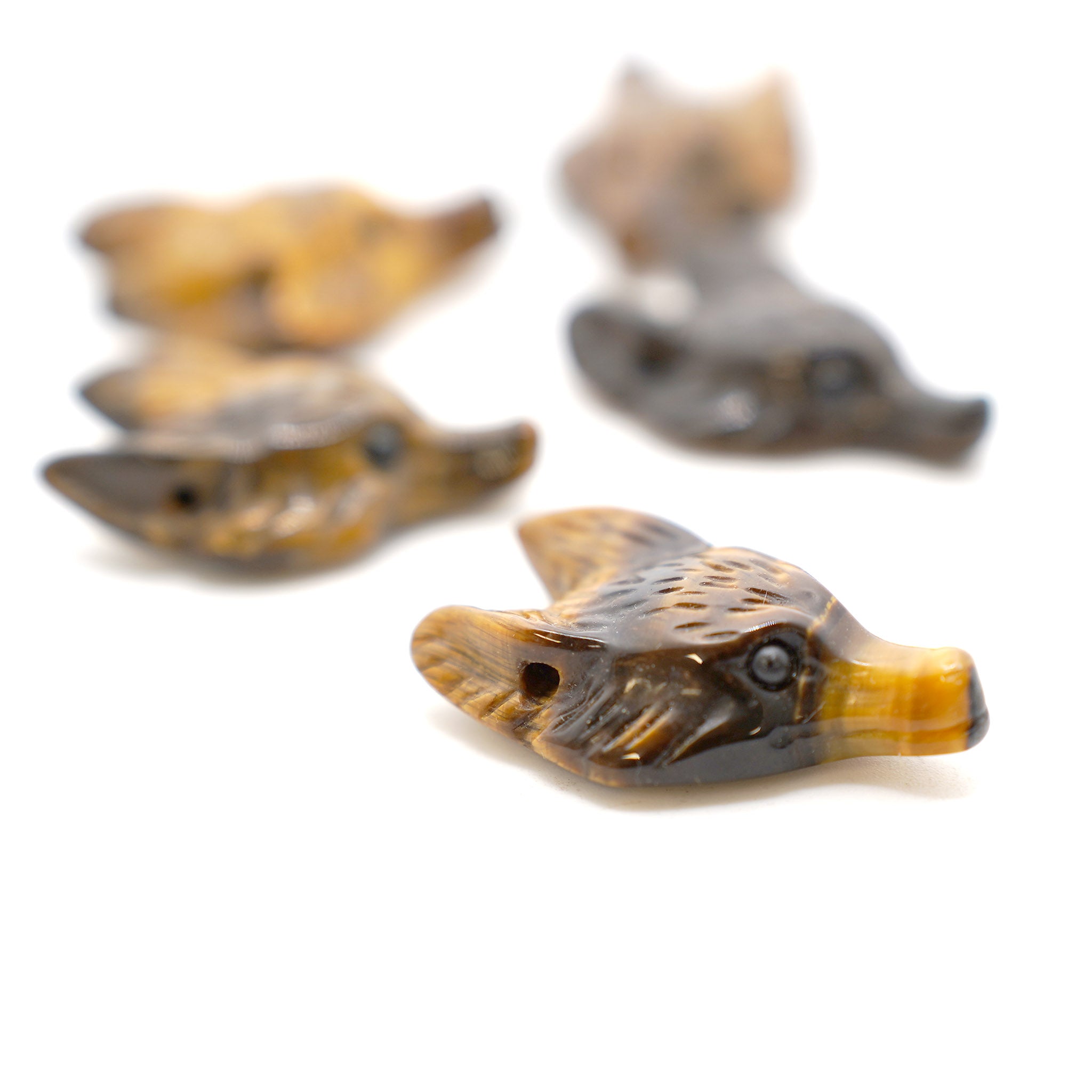 Wolf Head Pendant - 5 Pcs