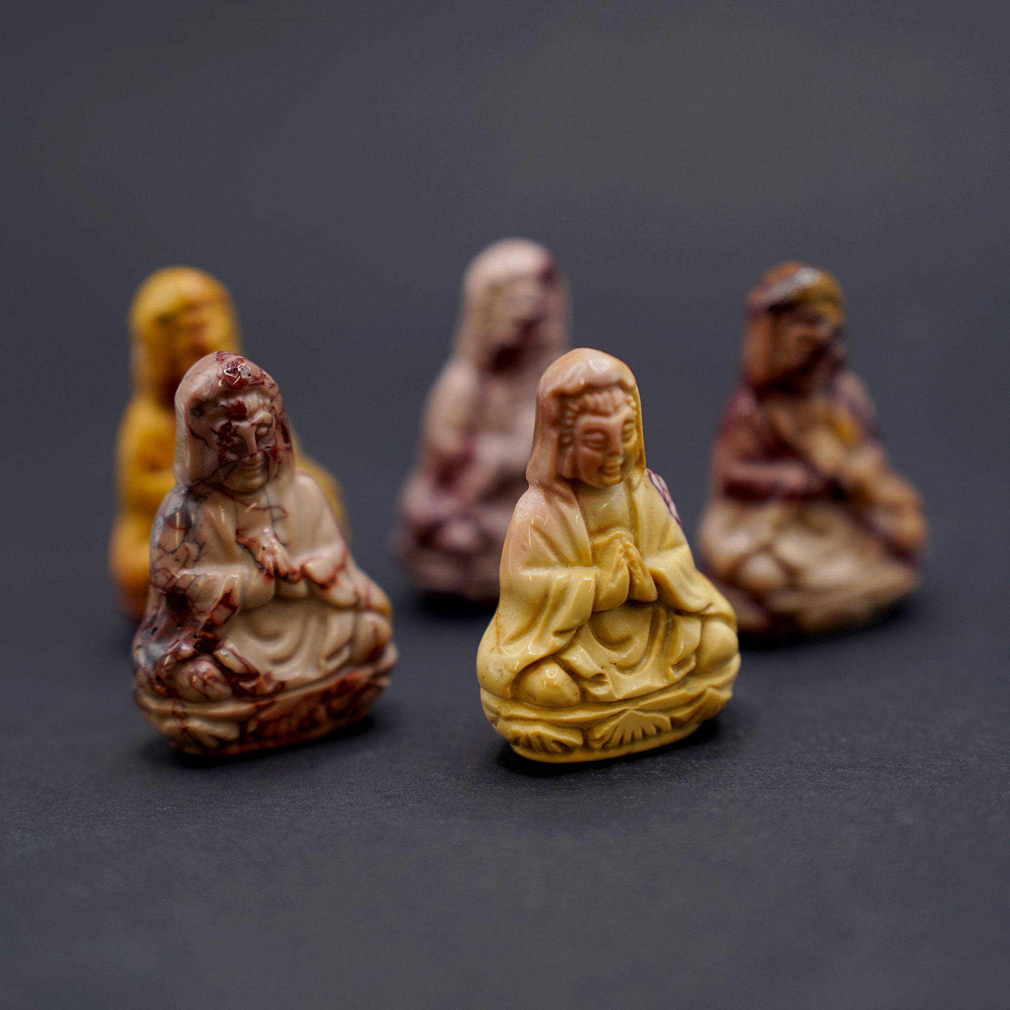Guanyin 1.5 Inches - 5 Pcs