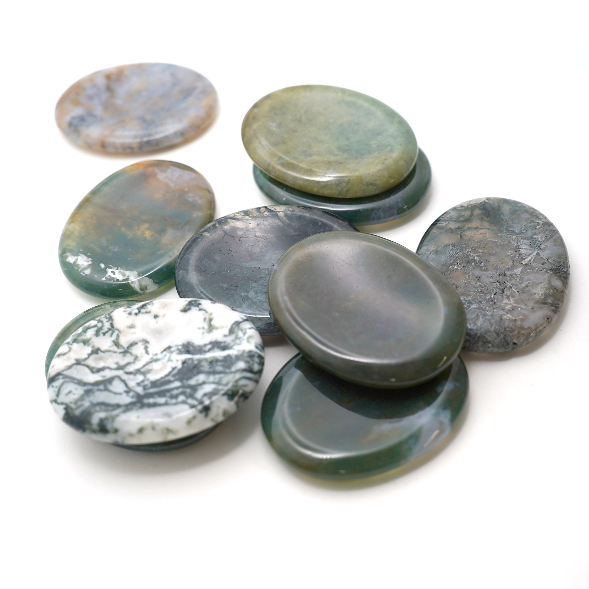 Oval Worry Stone - 10 Pcs