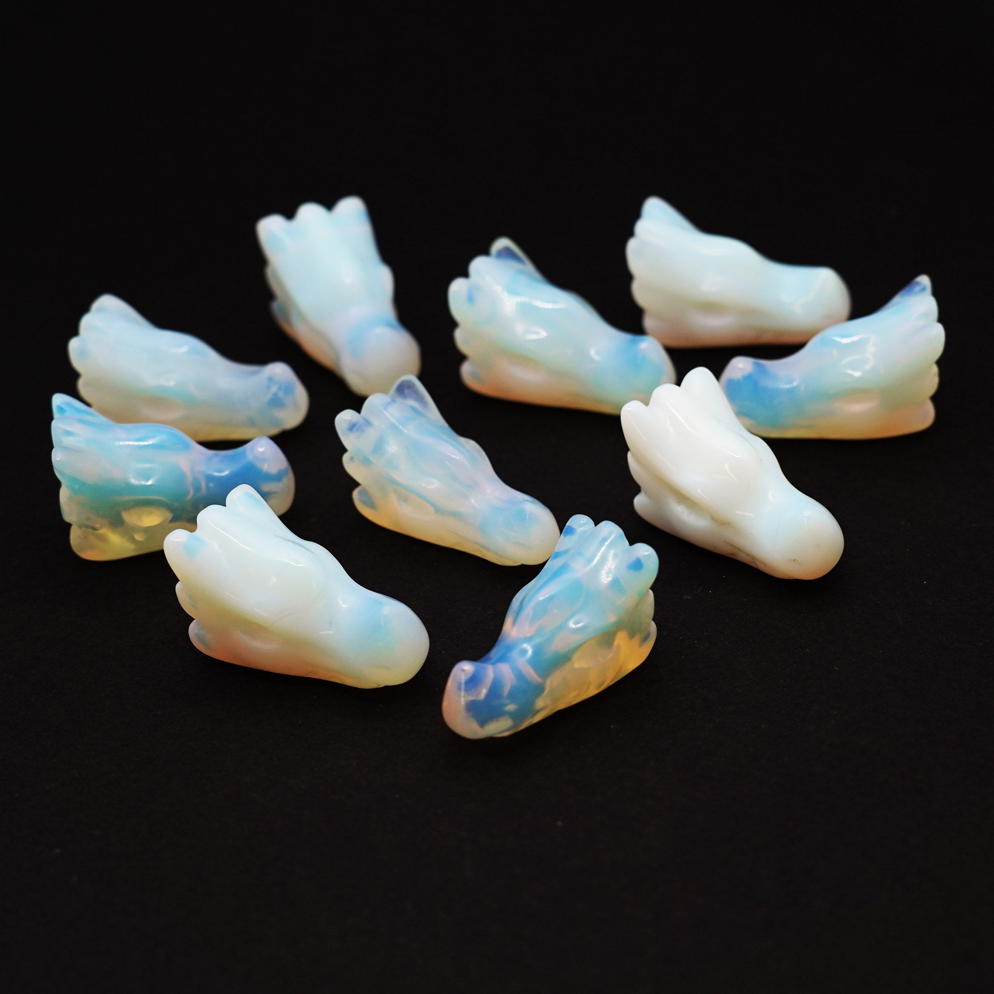 Dragon Head 1.2 Inches - 10 Pcs