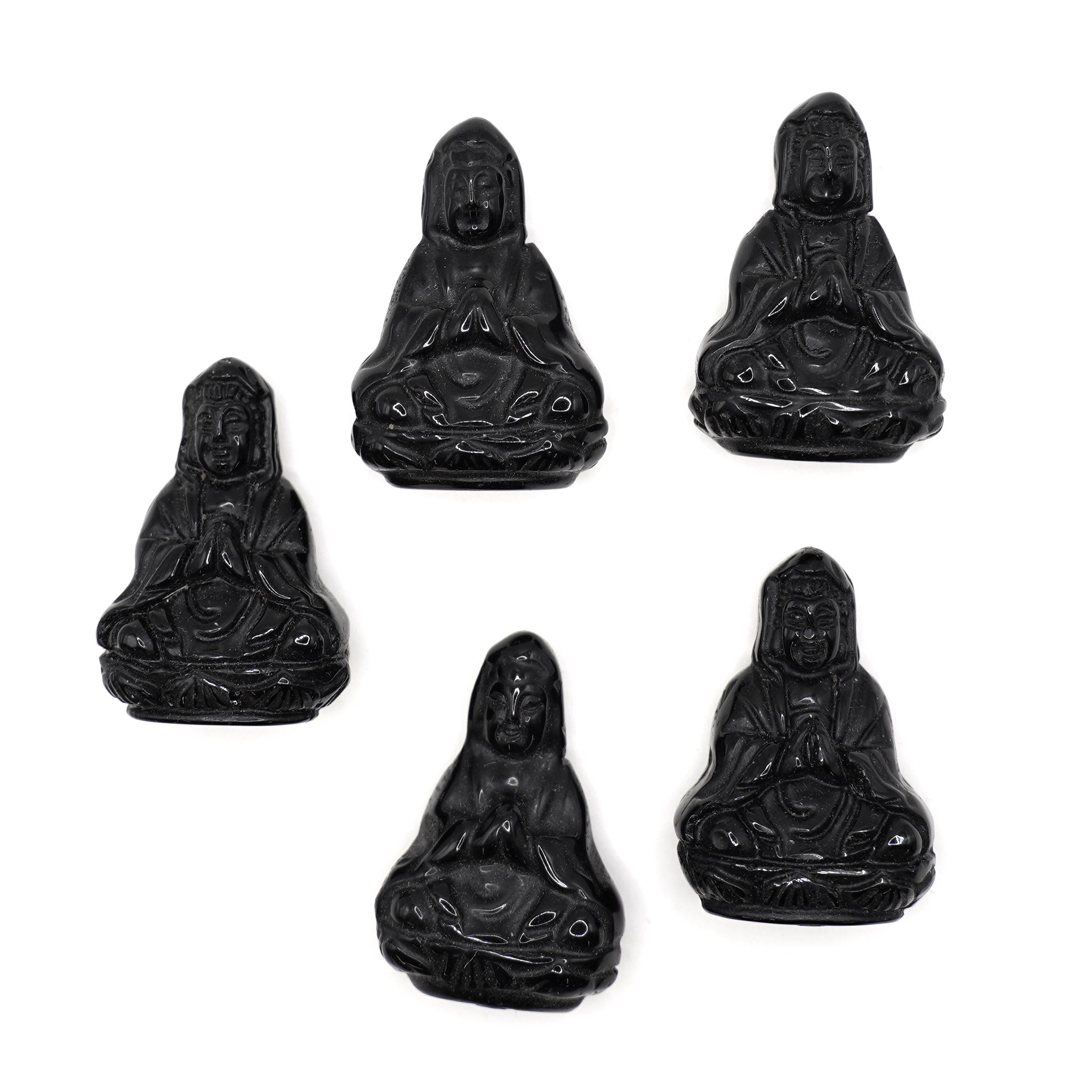 Guanyin 1.5 Inches - 5 Pcs