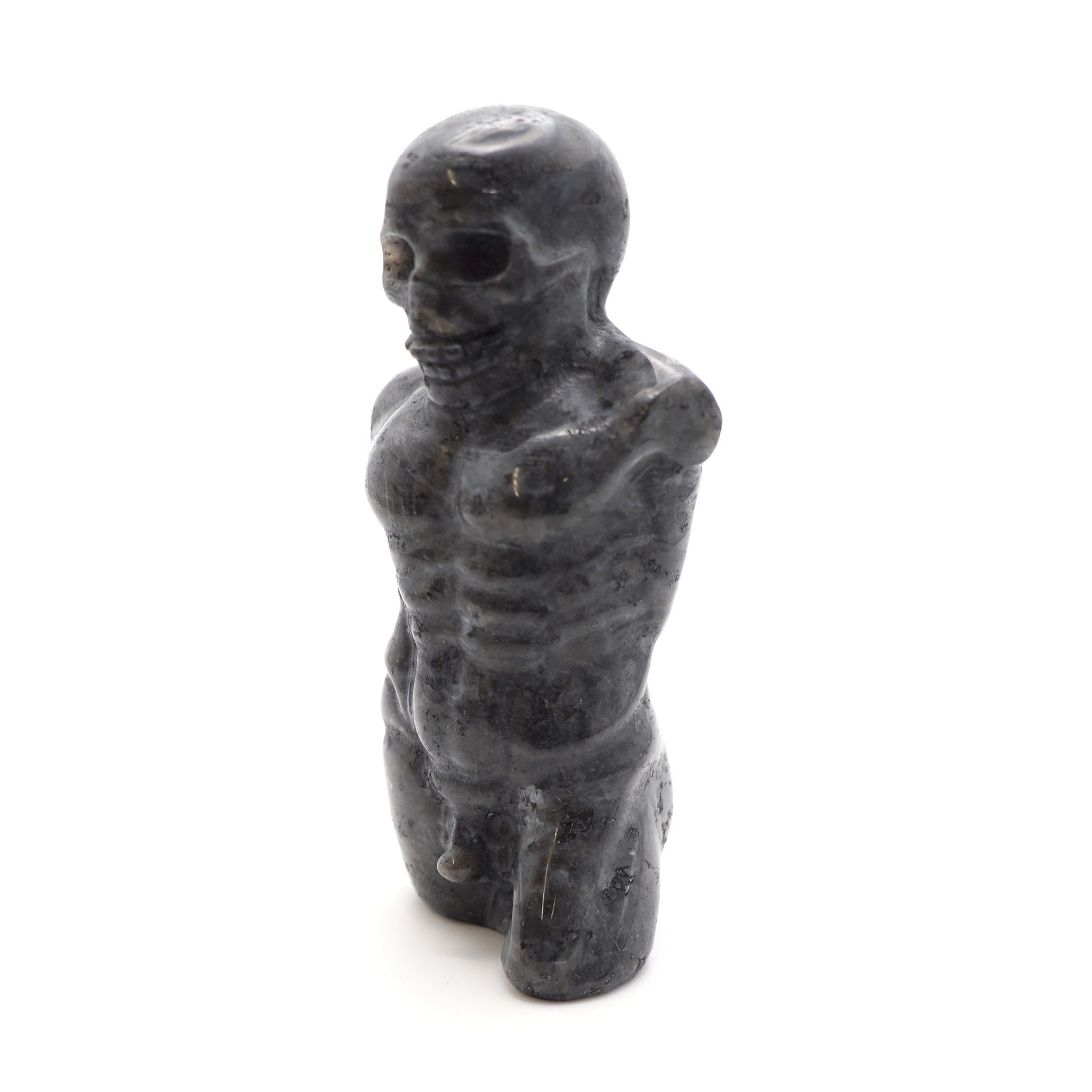 Male Body with Skull 4 Inches