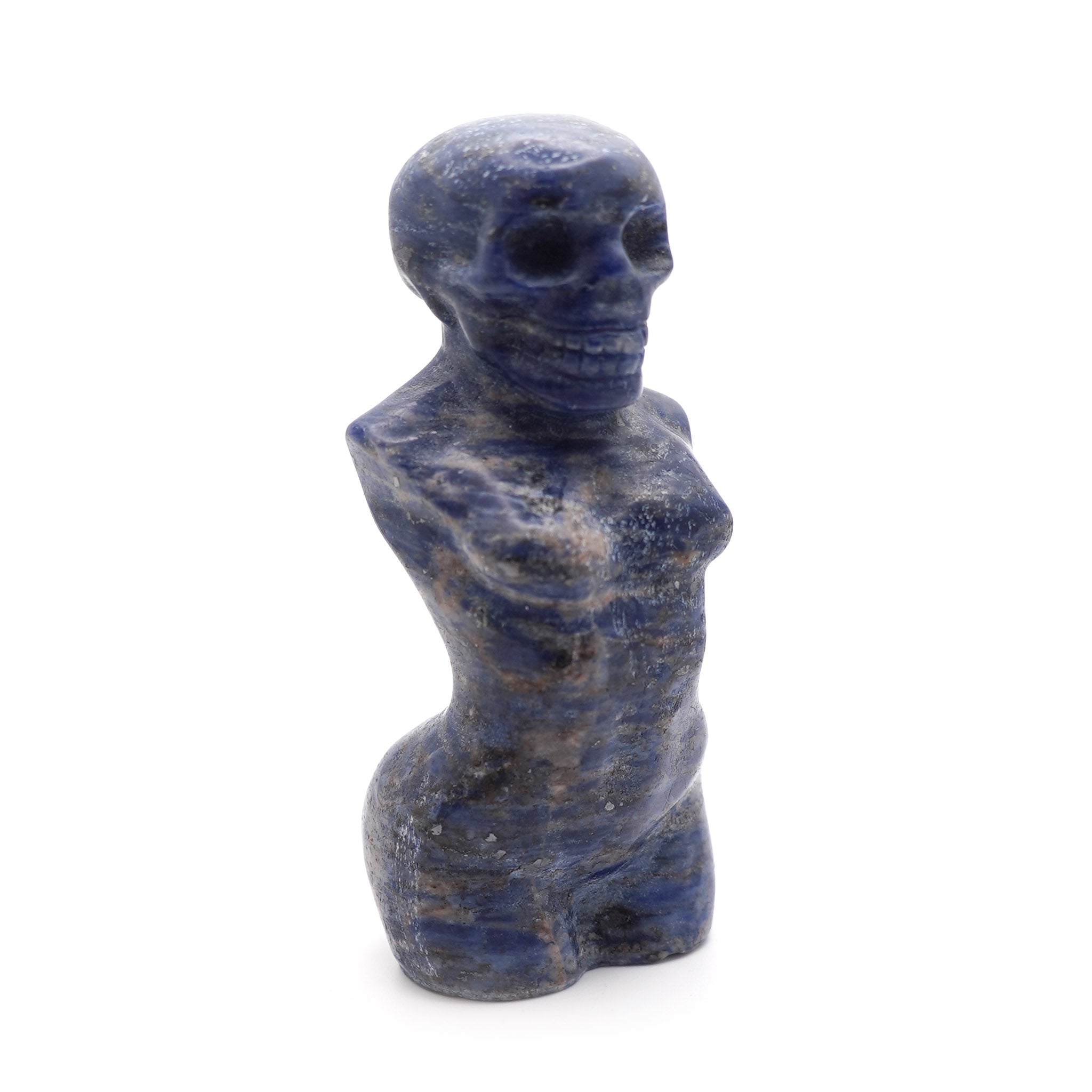 Female Body with Skull 4 Inches