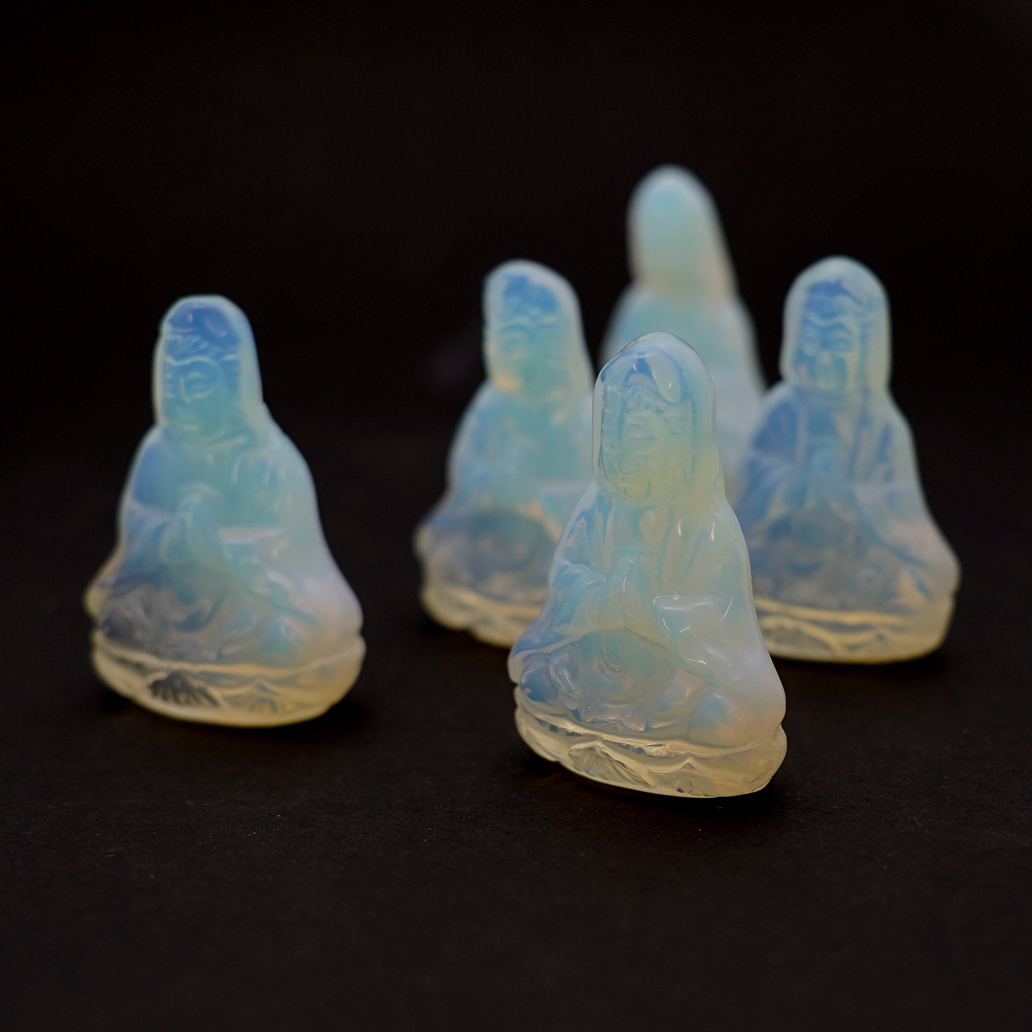Guanyin 1.5 Inches - 5 Pcs