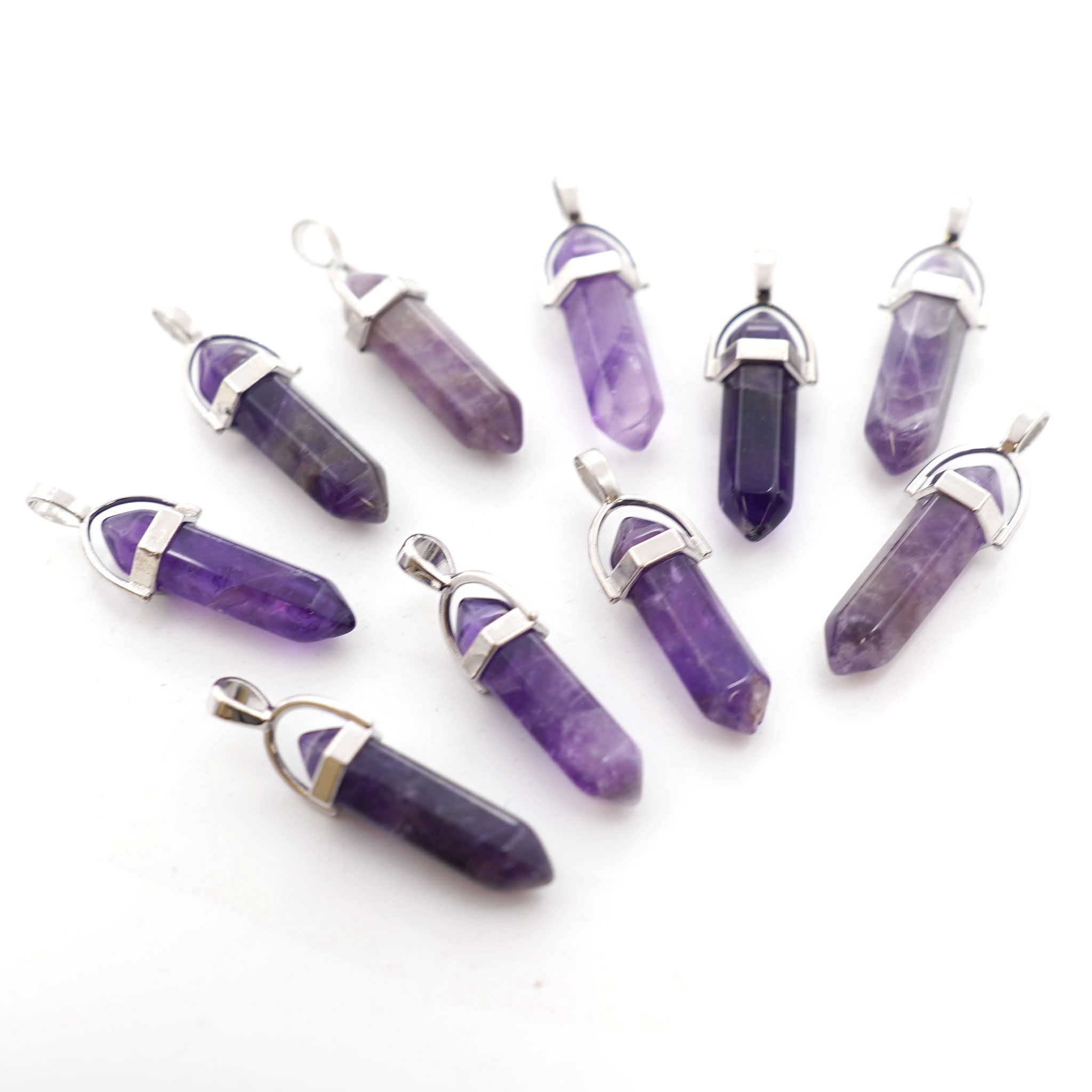 Double Point Pendant - 10 Pcs