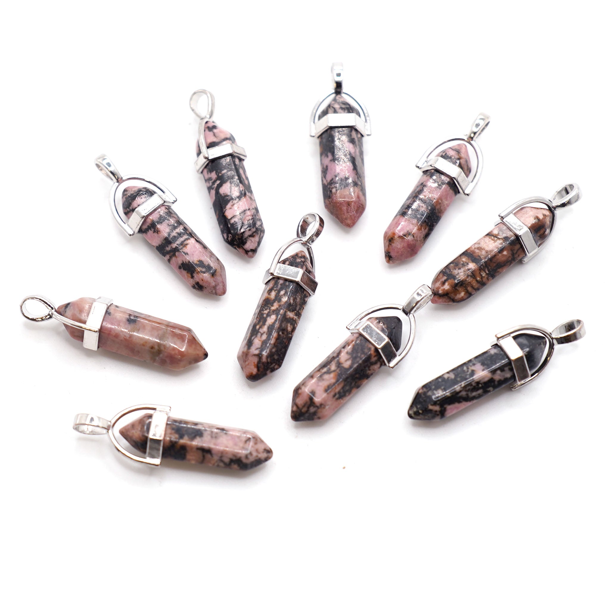 Double Point Pendant - 10 Pcs