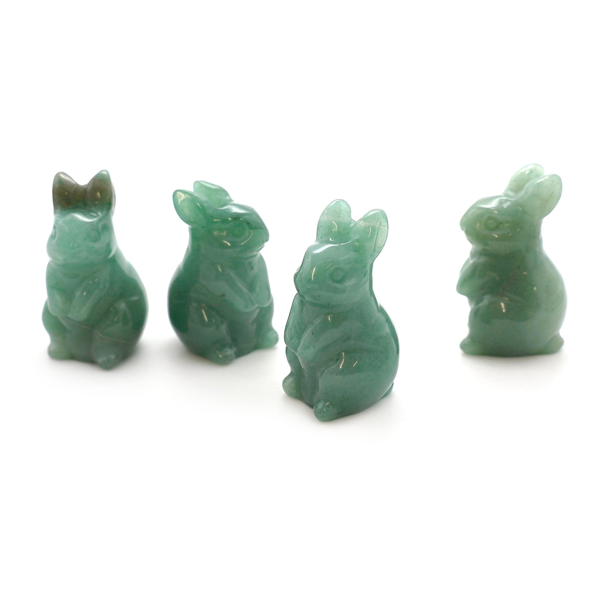Rabbit Standing On Hind Legs 1.5 Inches - 5 Pcs