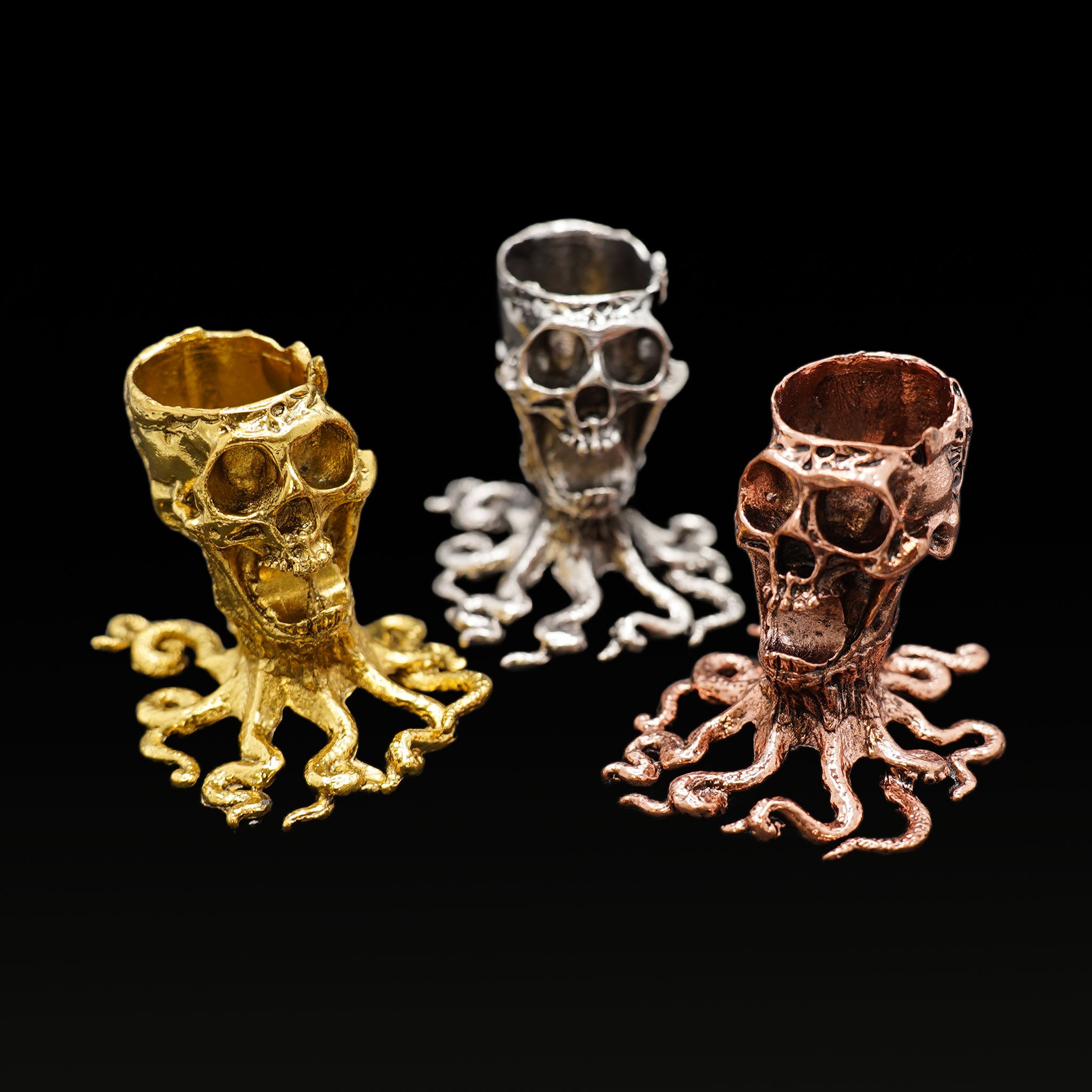 Skull Octopus Sphere Stand
