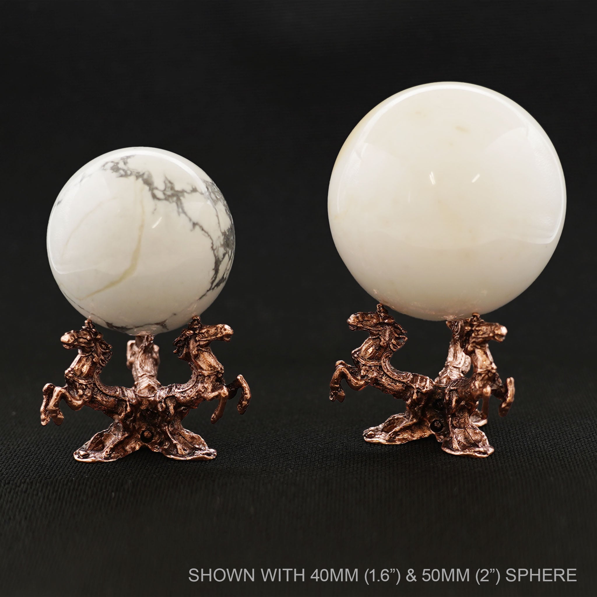 Horse Trio Sphere Stand