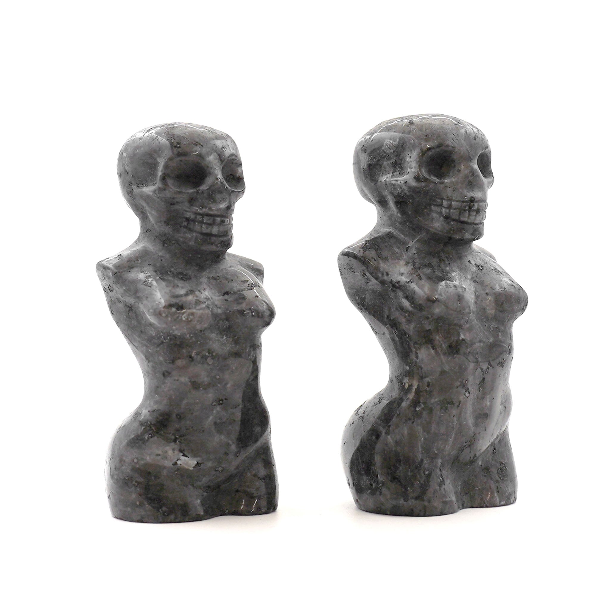 Female Body with Skull 4 Inches
