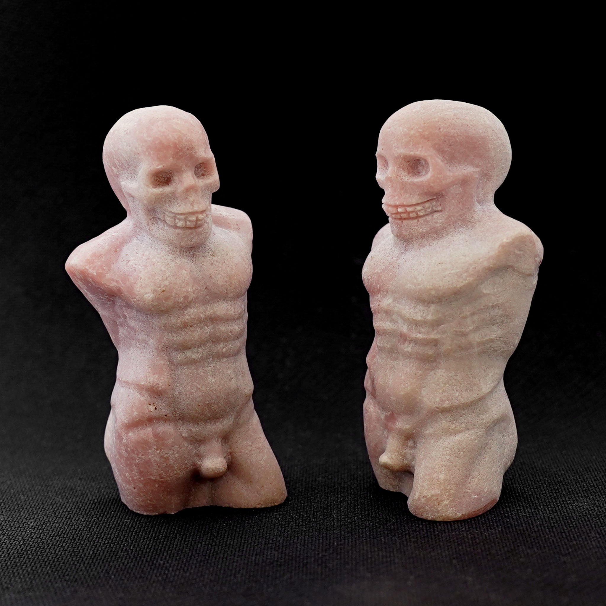 Male Body with Skull 4 Inches