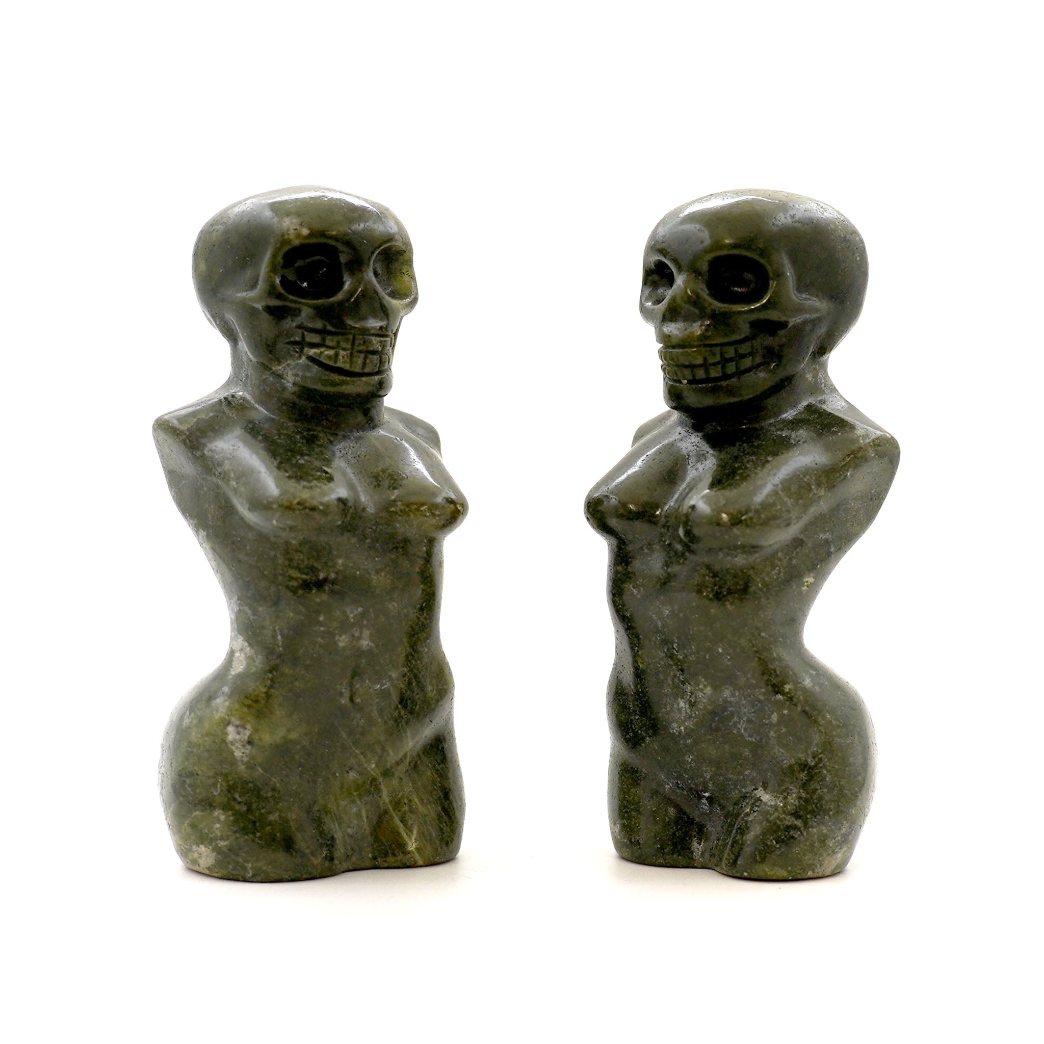Female Body with Skull 4 Inches