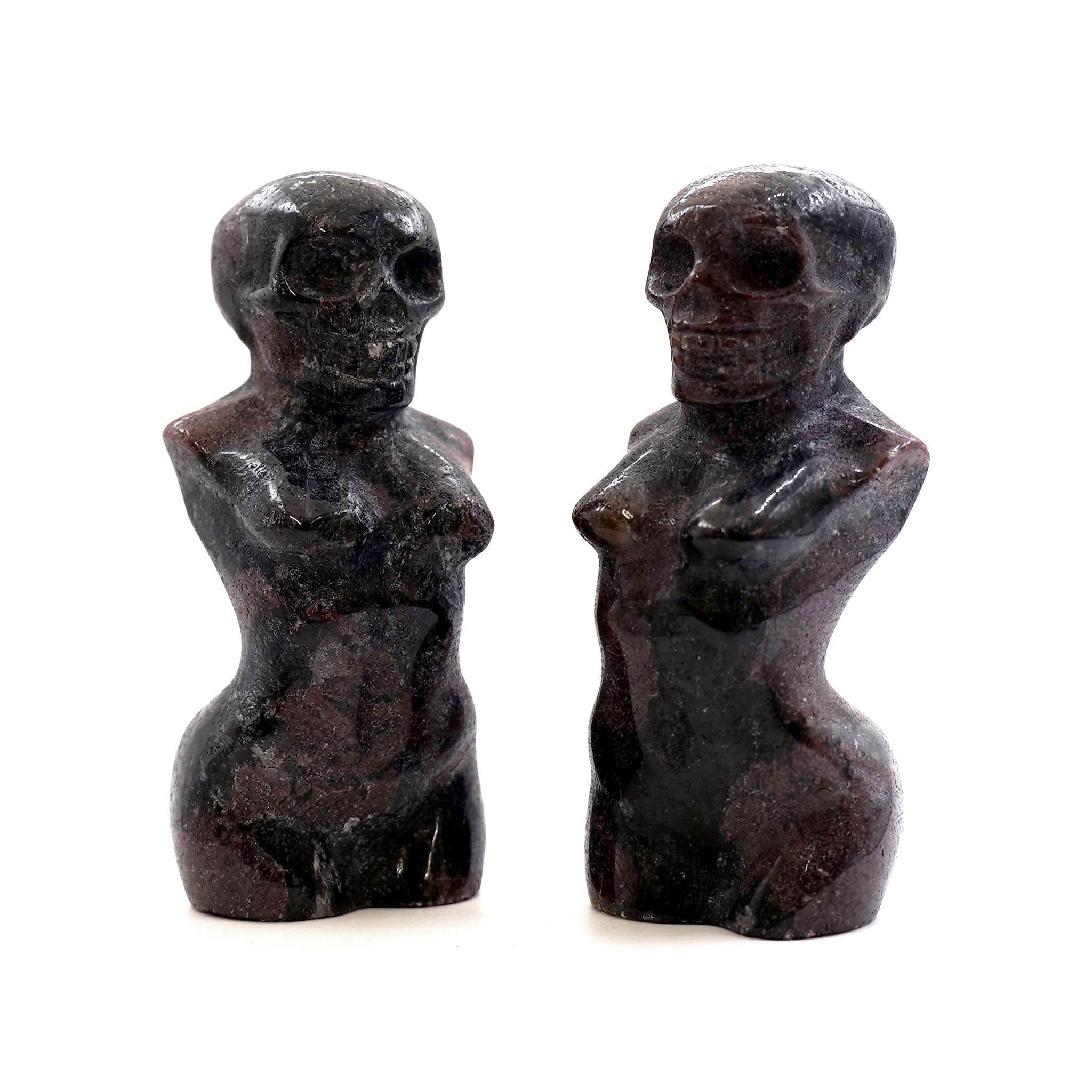 Female Body with Skull 4 Inches