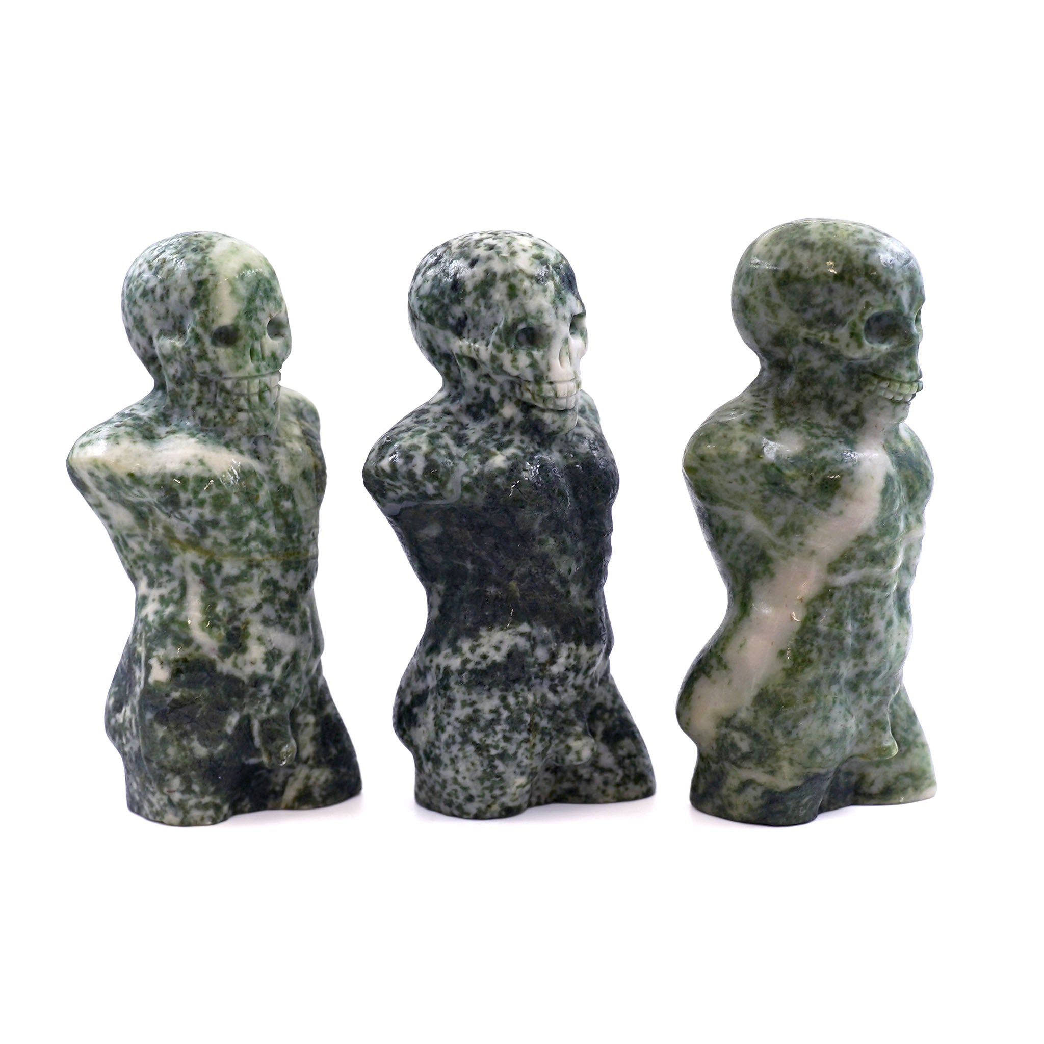 Male Body with Skull 4 Inches