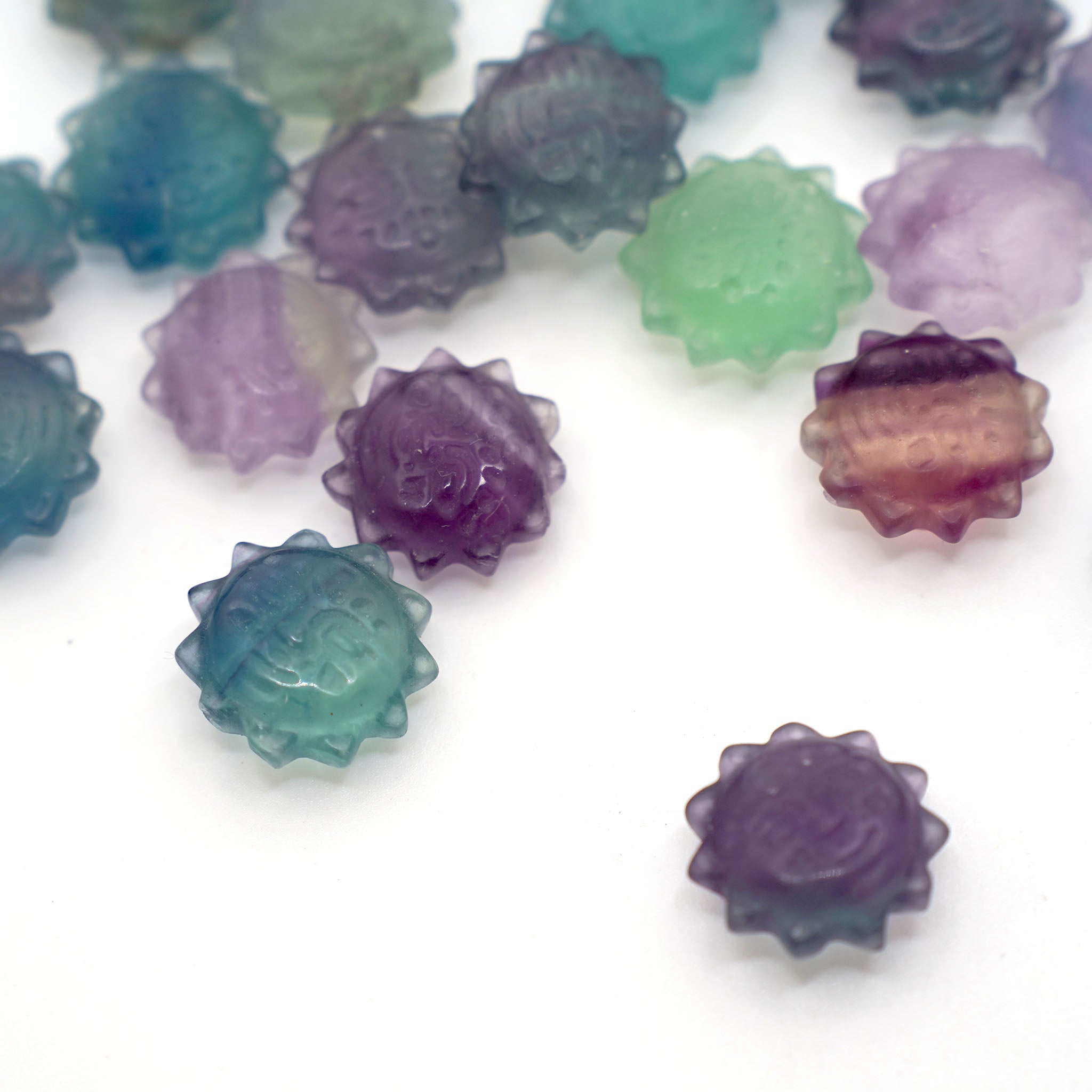 Tiny Smiling Sun - 25 Pcs