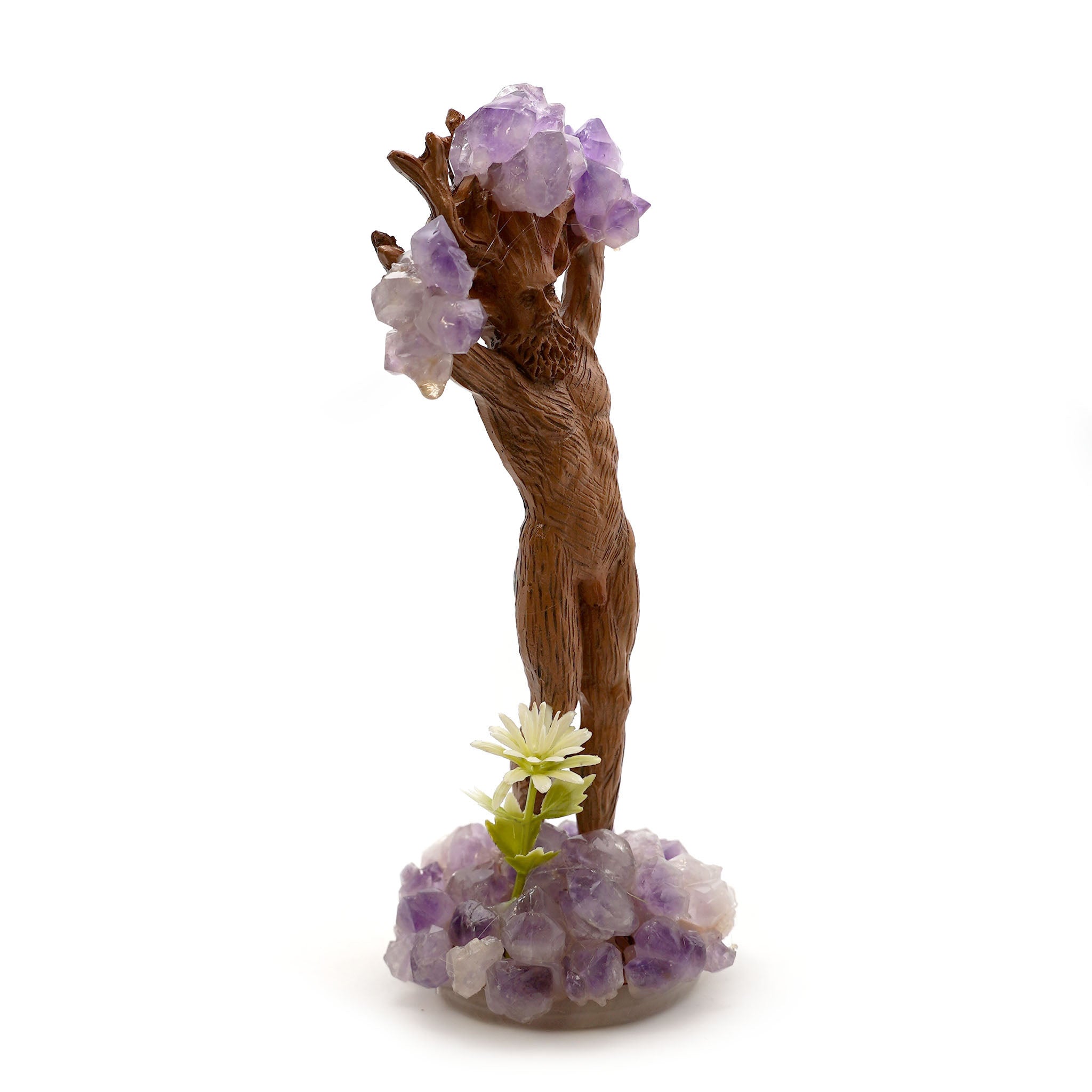 Tree Fairy Dryad with Crystals