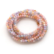Morganite Bracelet 4mm - 10 Pcs