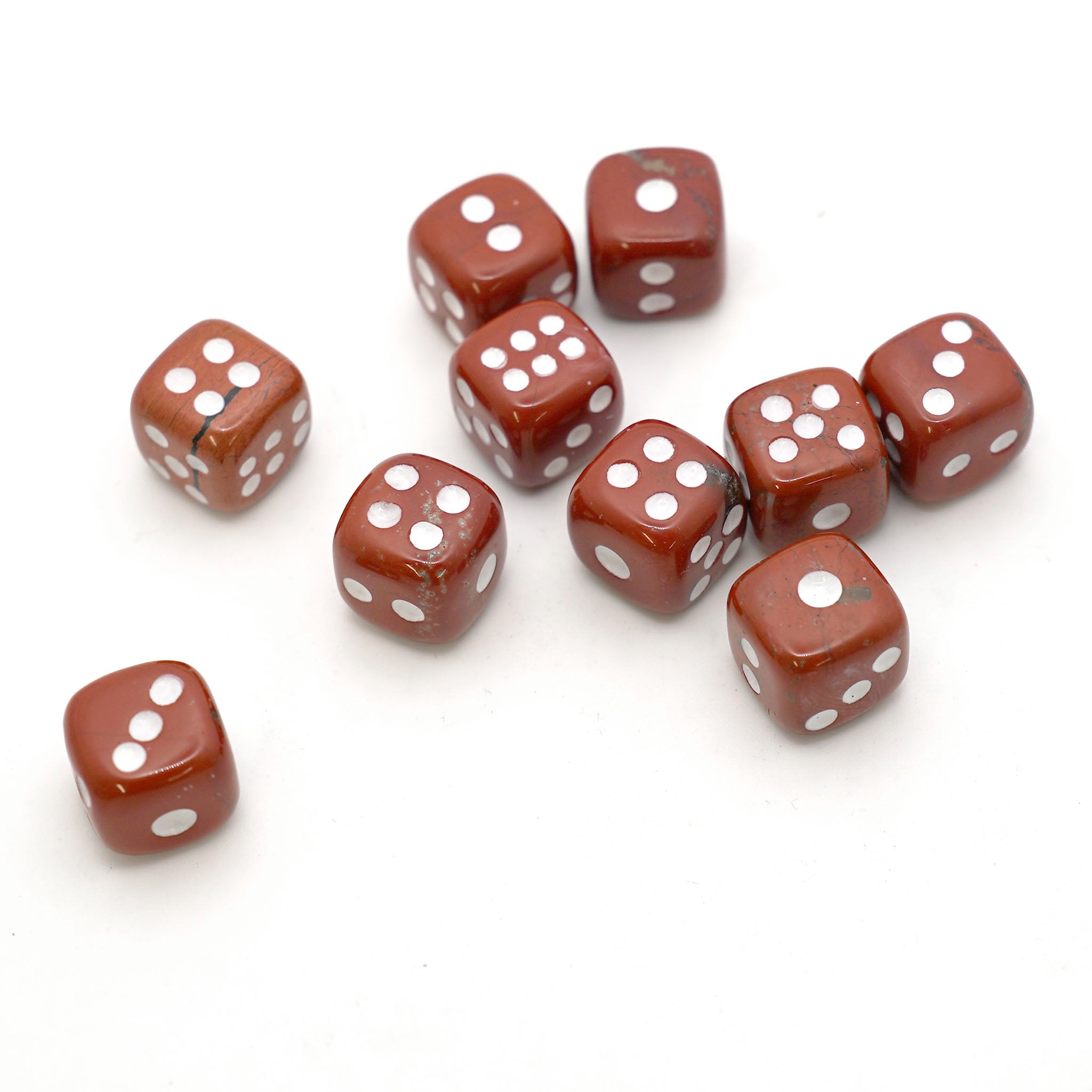 Crystal Dice - 10 Pcs
