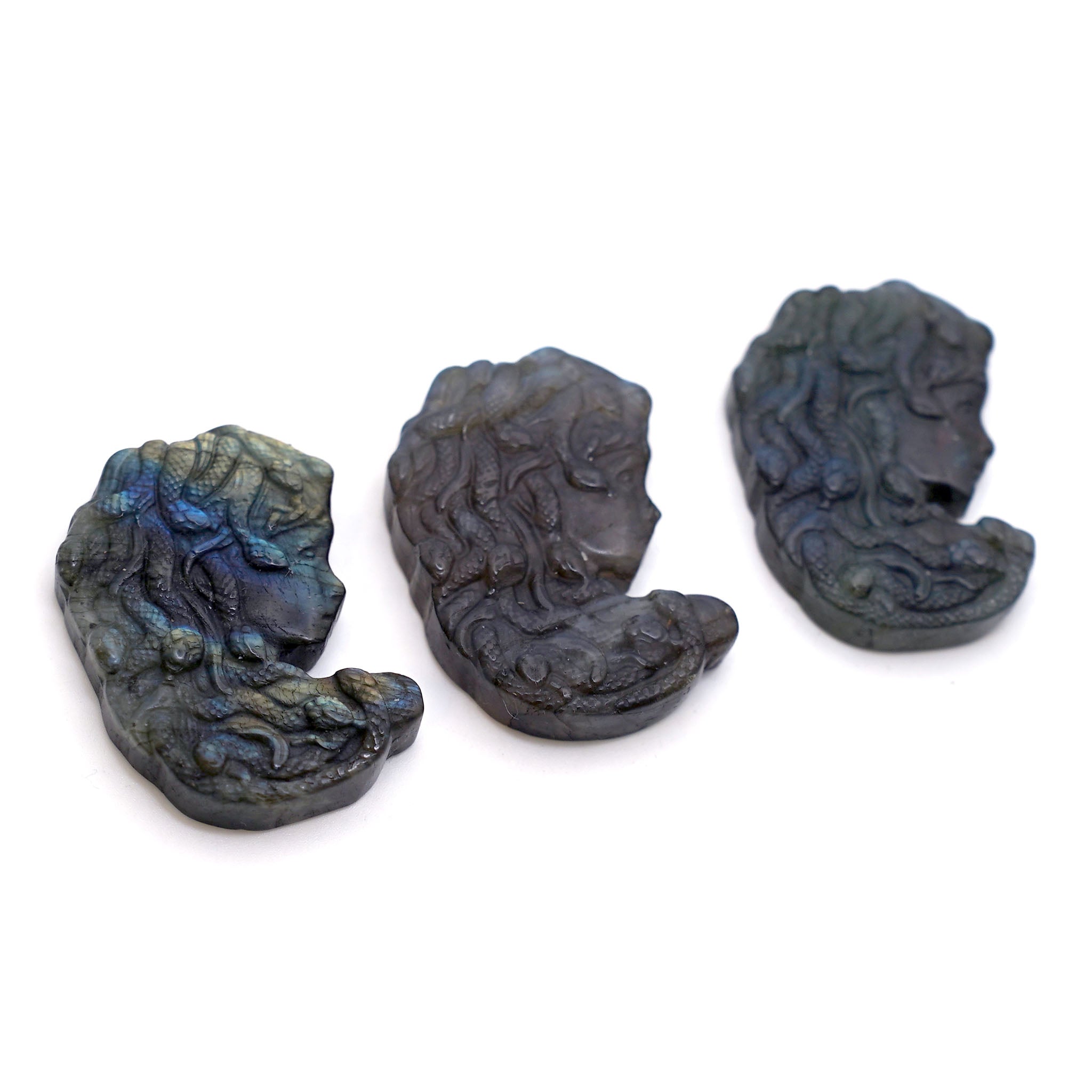 Labradorite Medusa Cabochon