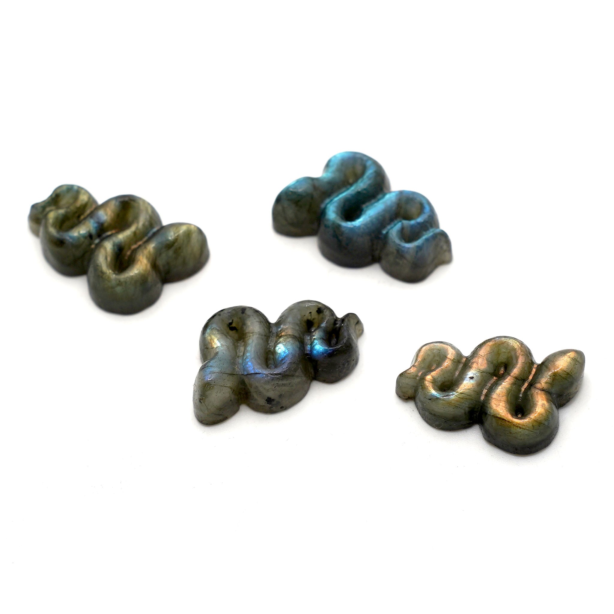 Labradorite Snake Cabochon
