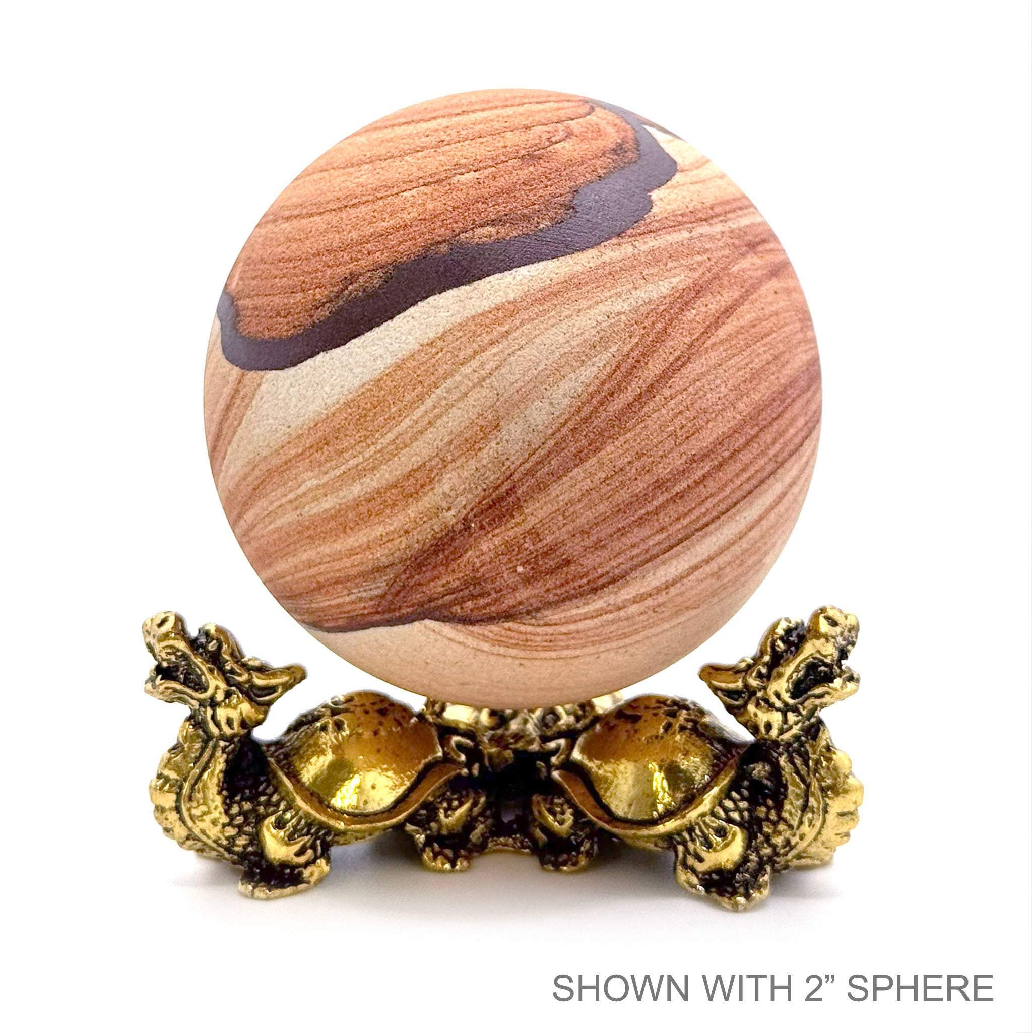 Dragon Turtle Trio Sphere Stand