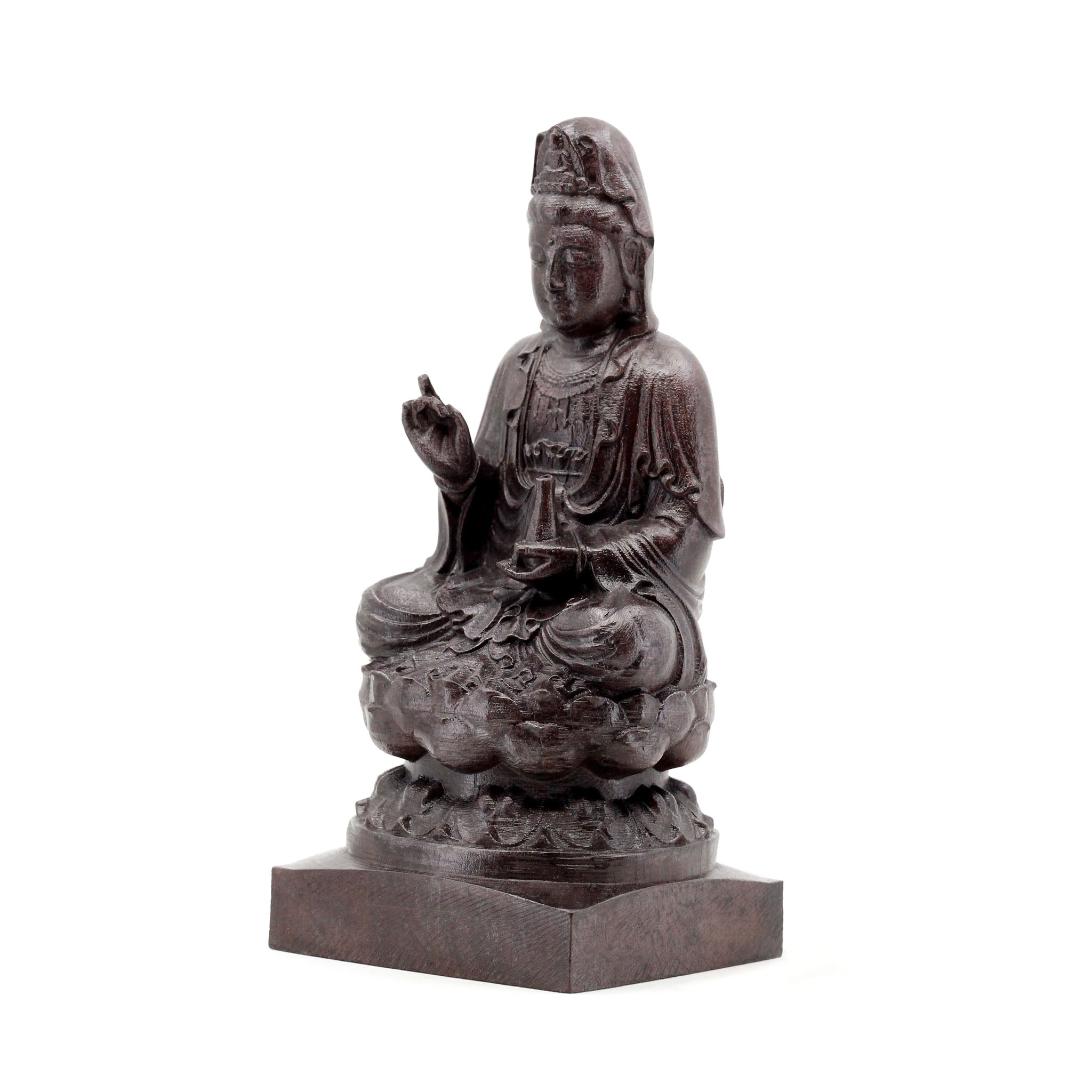 Wood Guanyin Carving