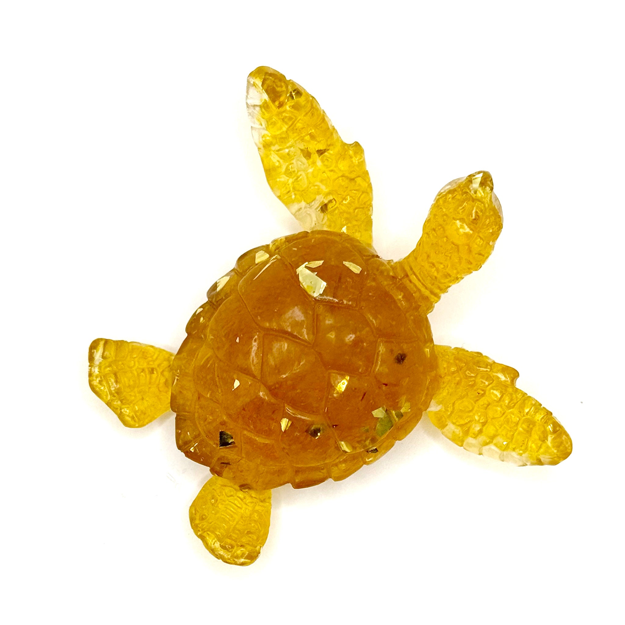 Crystal in Resin Turtle
