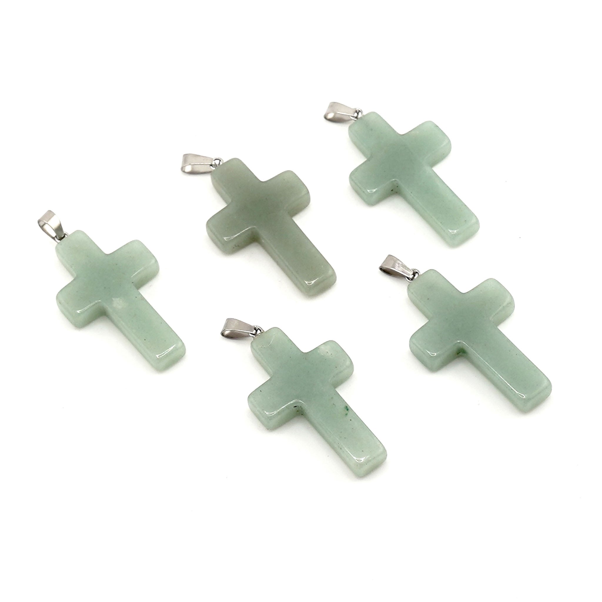 Cross Pendant 1.6 Inch - 5 Pcs