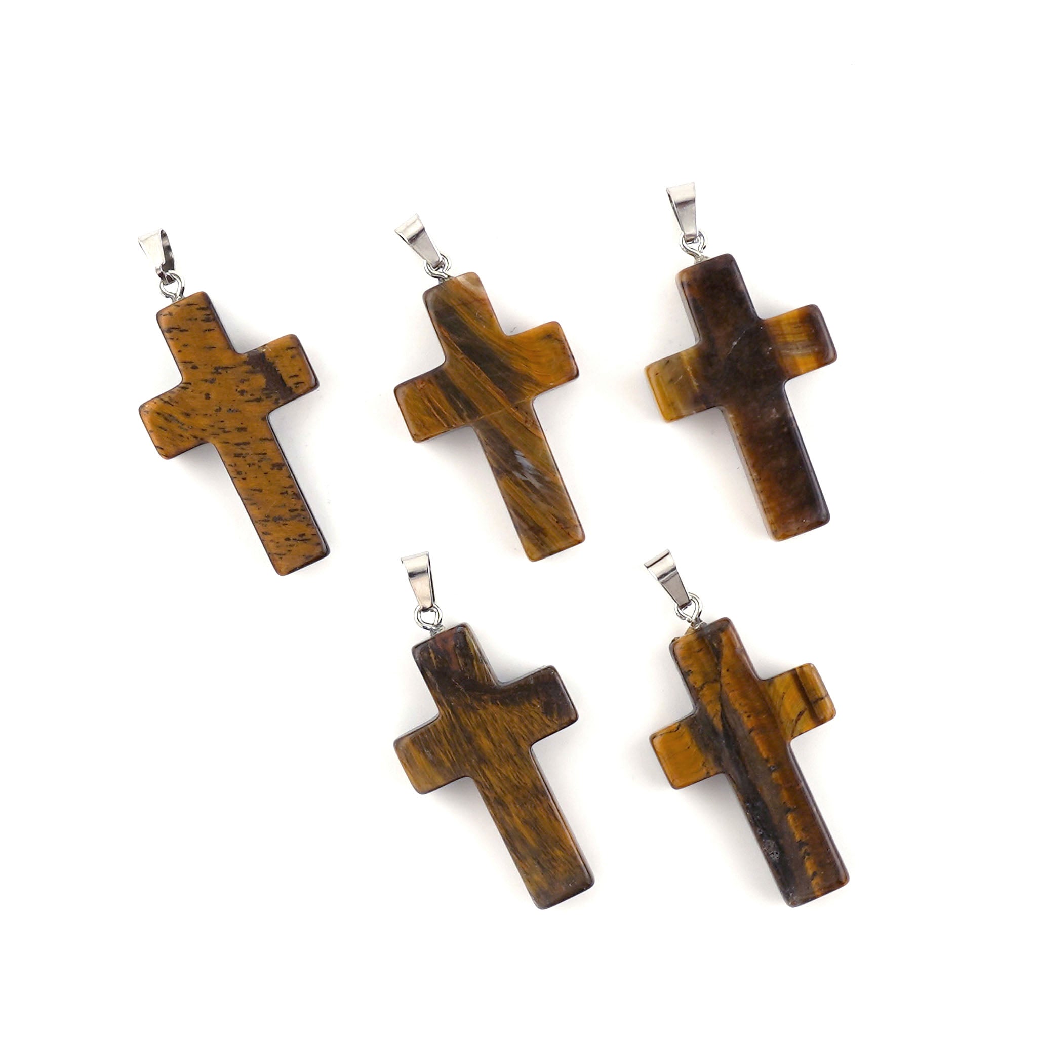 Cross Pendant 1.6 Inch - 5 Pcs