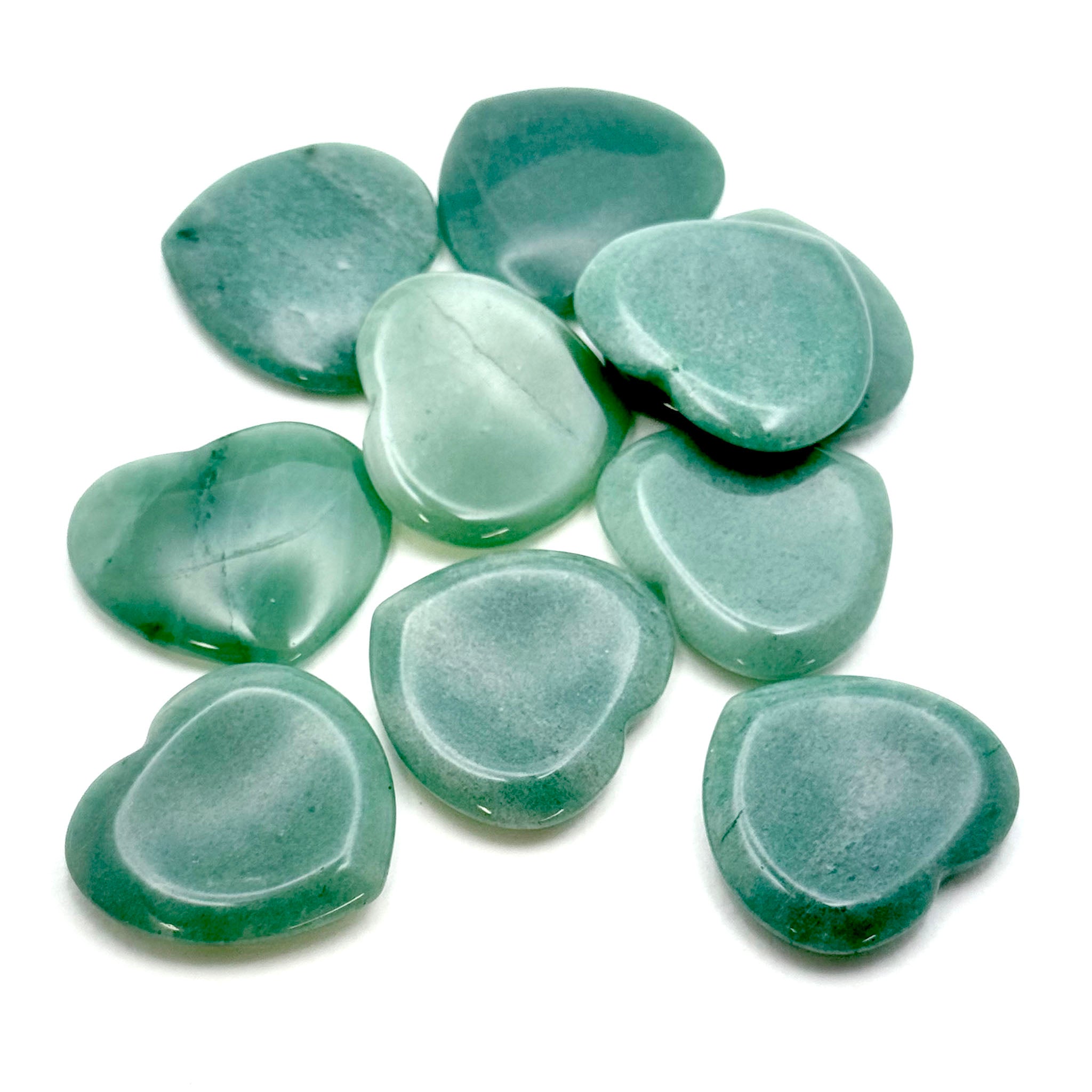 Heart Shaped Worry Stone - 10 Pcs