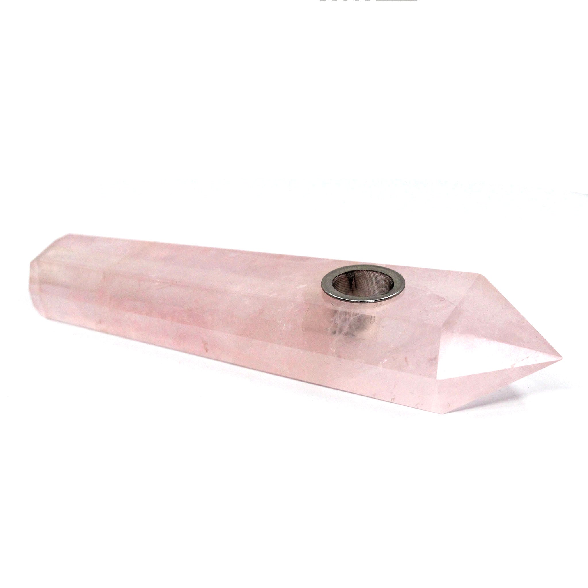 Rose Quartz Pipe