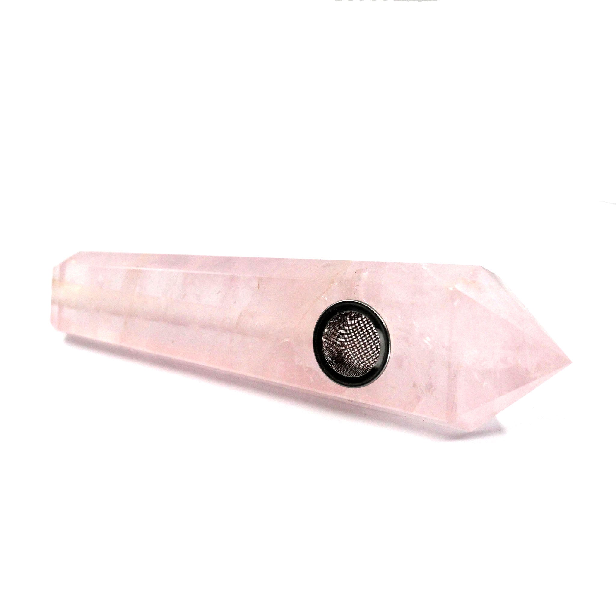 Rose Quartz Pipe